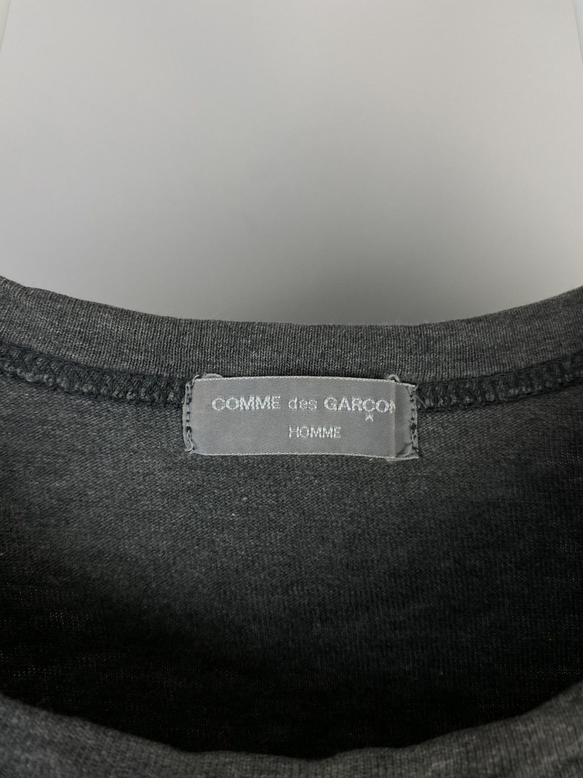 Comme des Garcons 2001 CDG Flower Longsleeve Shirt Gray Size US M / EU 48-50 / 2 - 6 Thumbnail