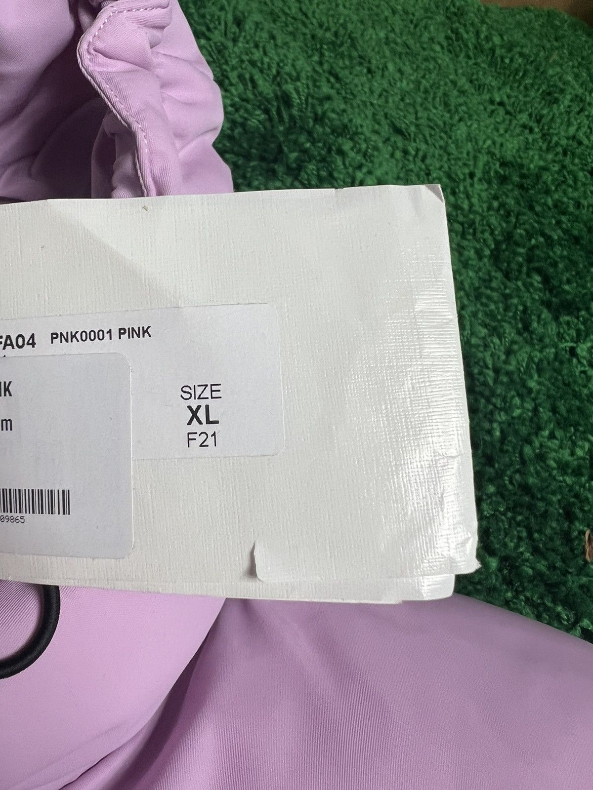1017 ALYX 9SM 1017ALYX9SM Pink Puffer Jacket Size US XL / EU 56 / 4 - 9 Thumbnail
