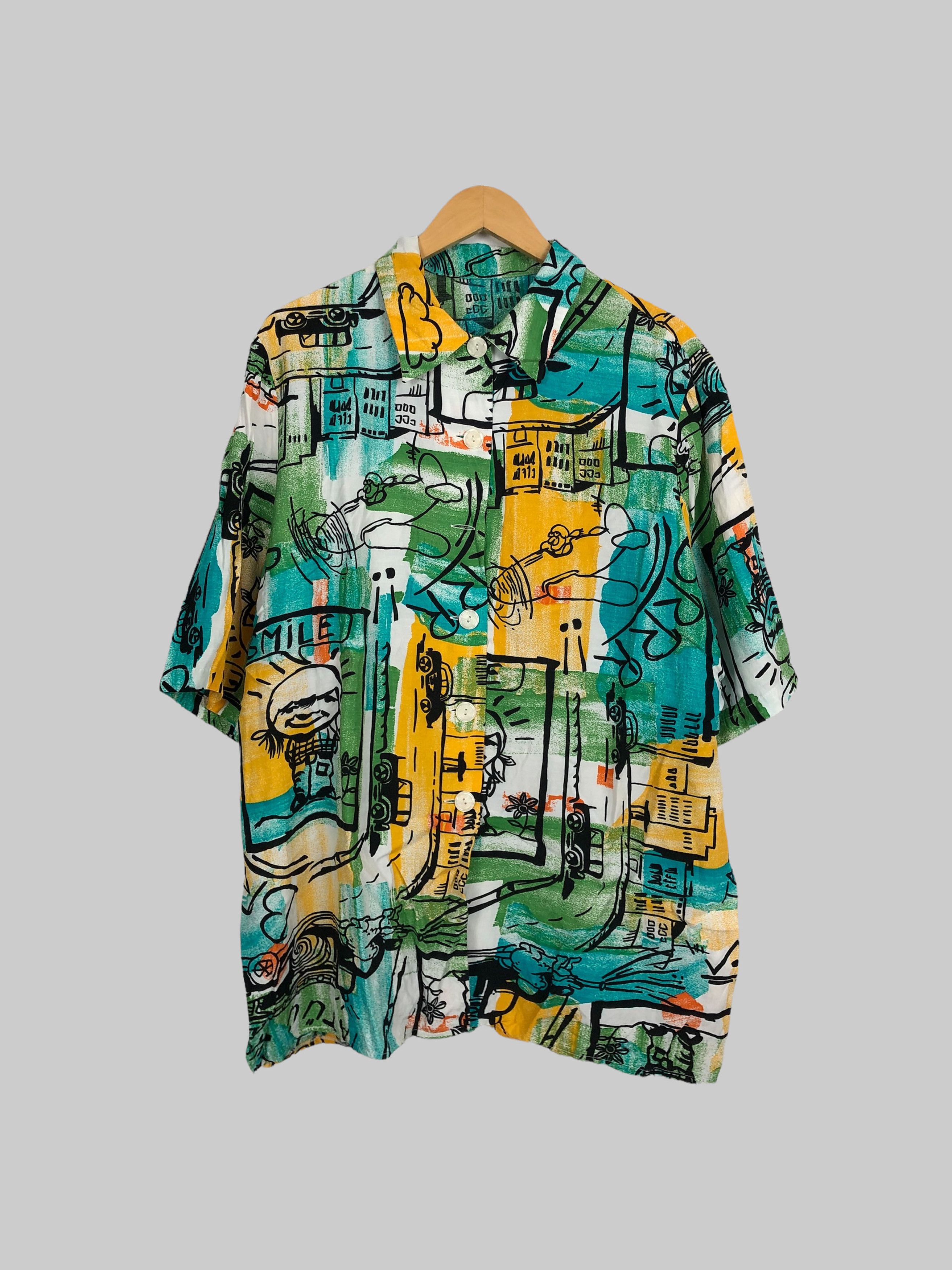 Other Airplane Car Hawaiian Shirt Crazy Shirts Size US L / EU 52-54 / 3 - 1 Thumbnail
