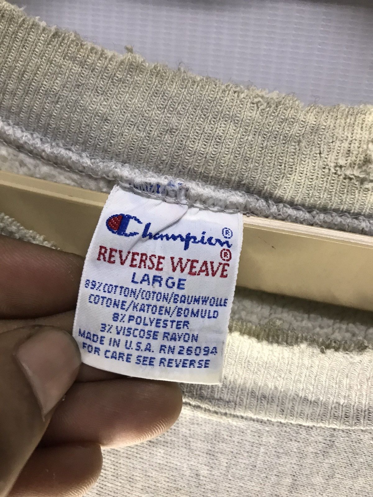 Champion × Vintage Vintage Indiana champion distressed sweatshirt Size US L / EU 52-54 / 3 - 3 Thumbnail