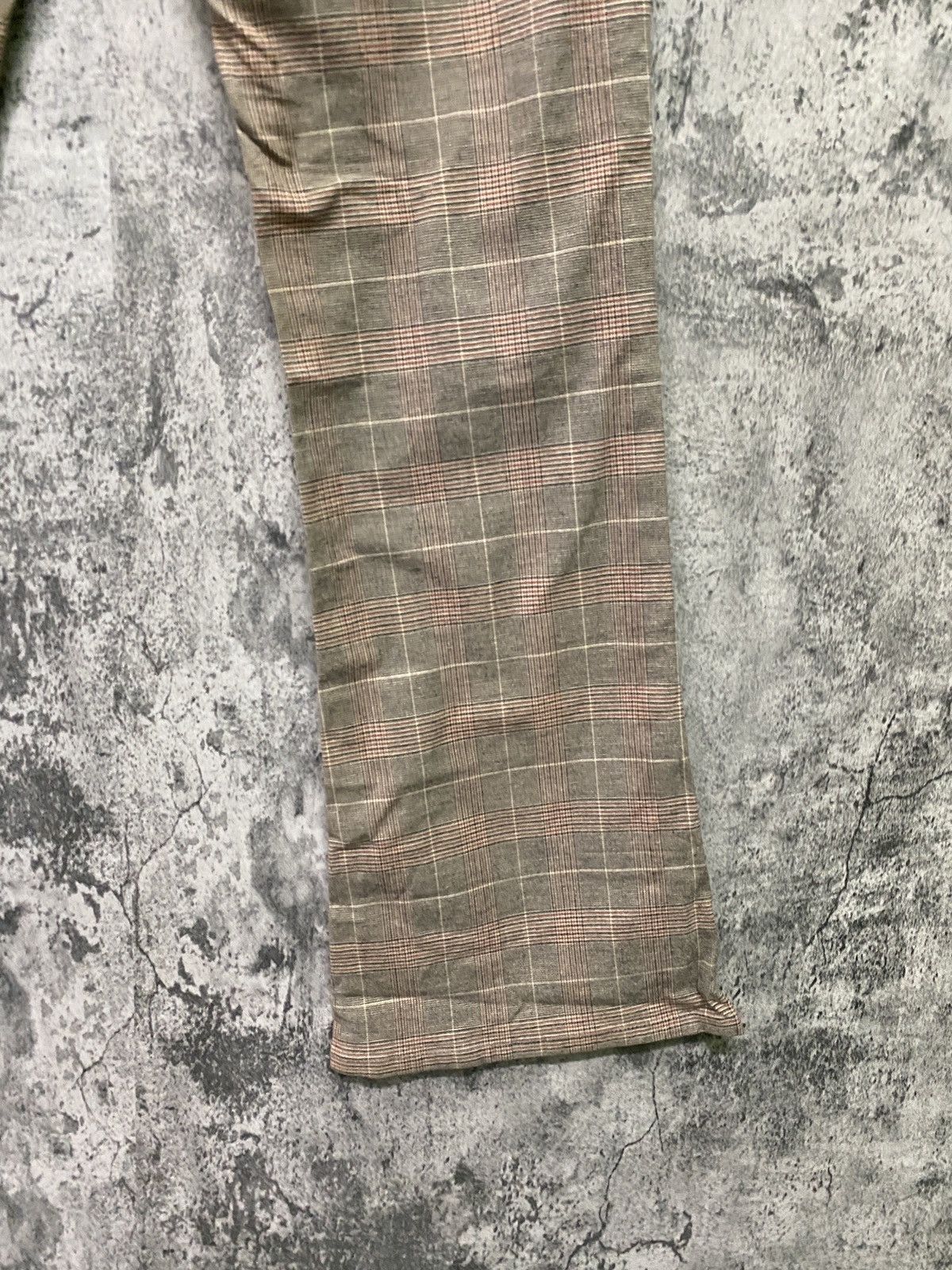Designer × Japanese Brand Japanese ORIRIN Flared Checked Bush Pant Size US 29 - 17 Thumbnail