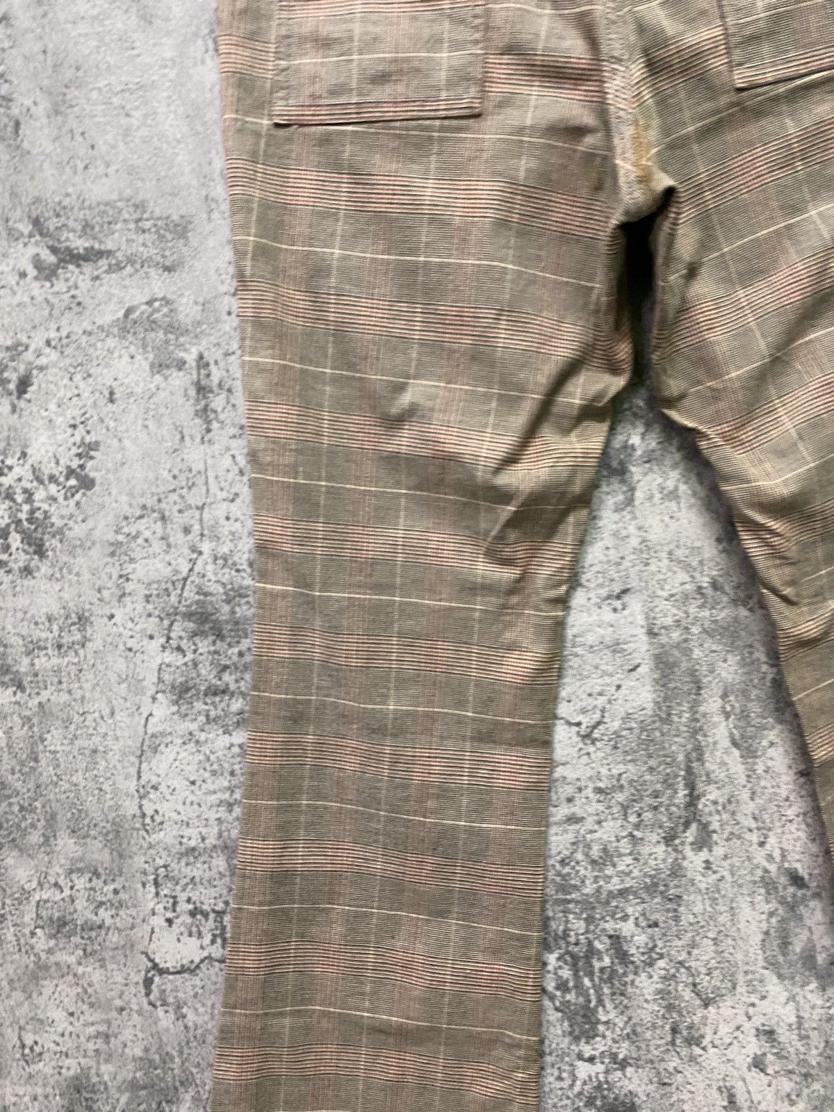 Designer × Japanese Brand Japanese ORIRIN Flared Checked Bush Pant Size US 29 - 18 Thumbnail