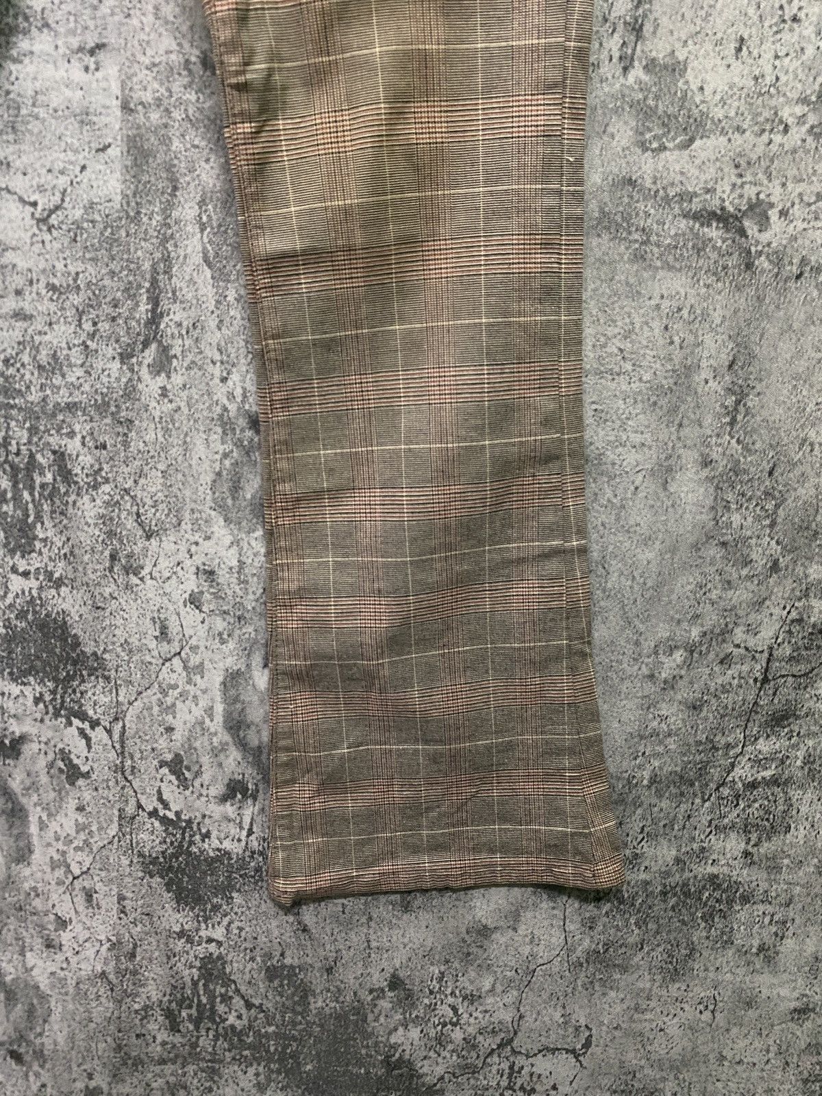 Designer × Japanese Brand Japanese ORIRIN Flared Checked Bush Pant Size US 29 - 7 Thumbnail