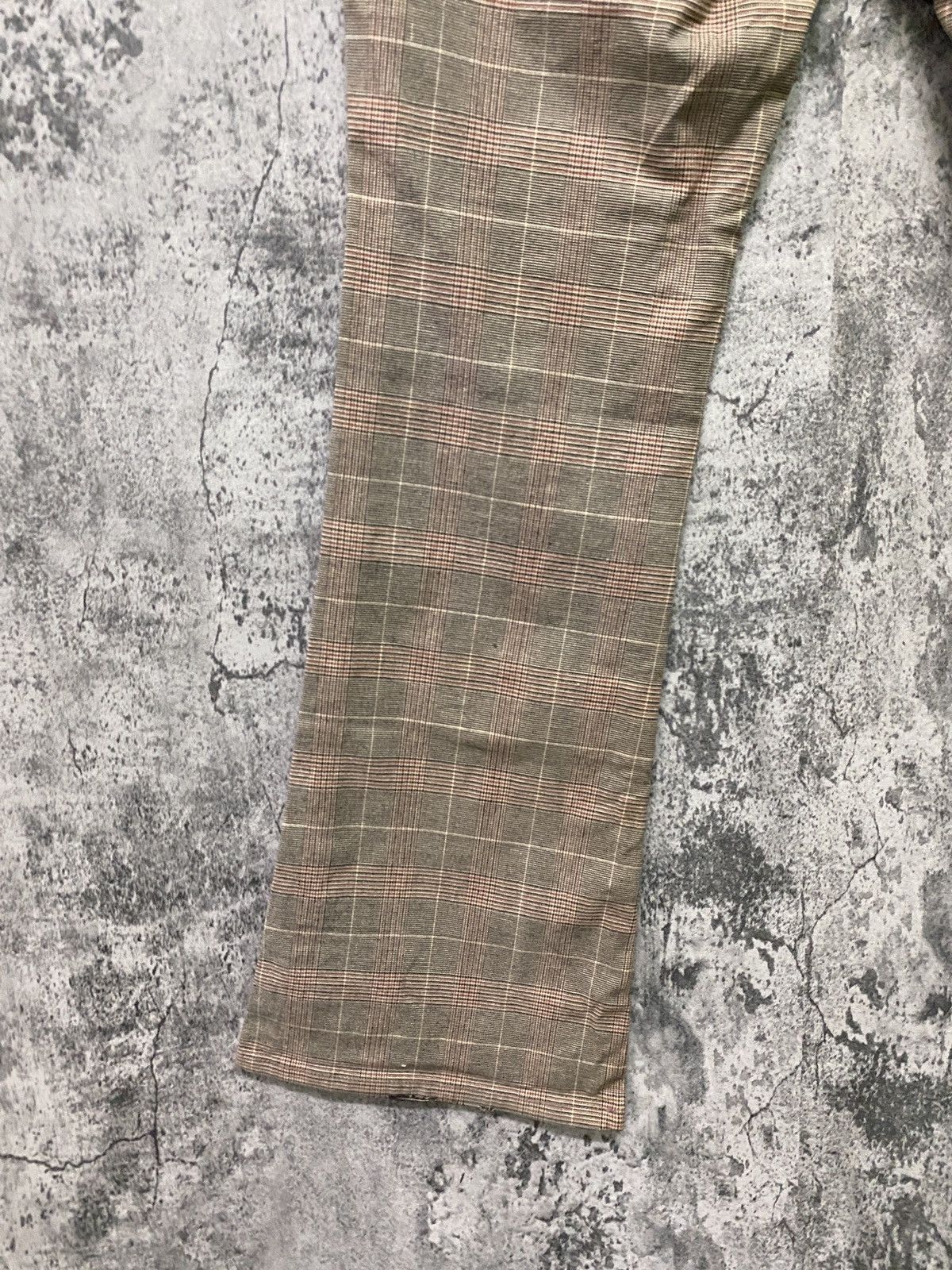 Designer × Japanese Brand Japanese ORIRIN Flared Checked Bush Pant Size US 29 - 19 Thumbnail