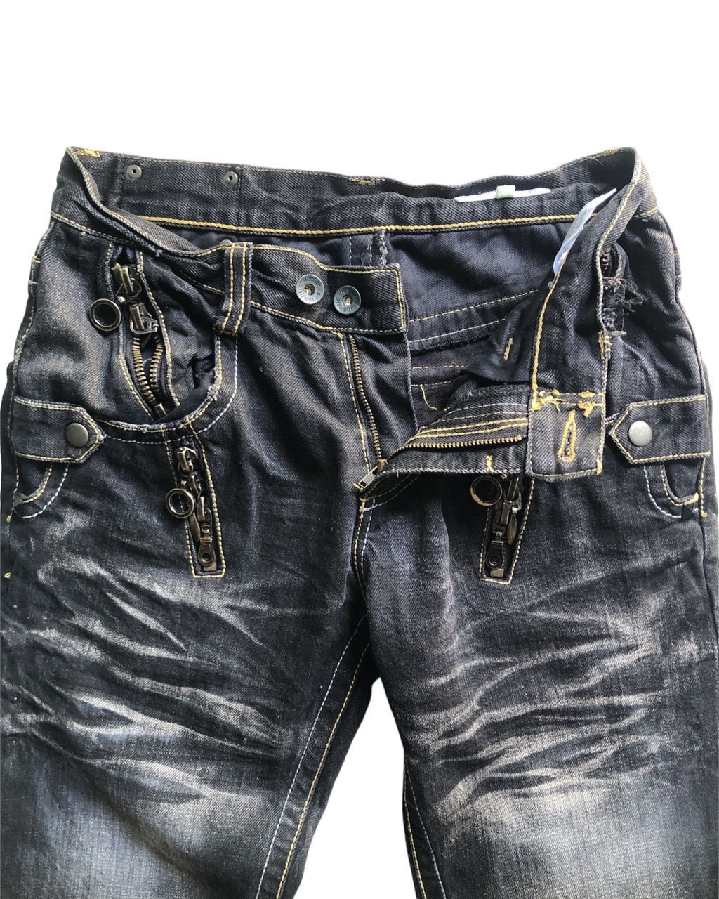 Japanese Brand × Seditionaries Semantic Design Zipper Pants Size US 28 / EU 44 - 3 Thumbnail