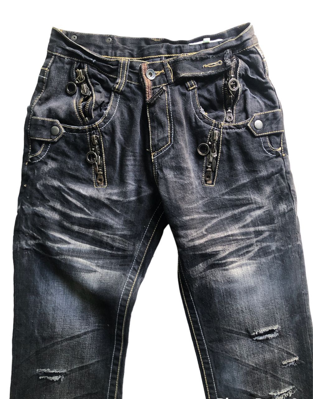 Japanese Brand × Seditionaries Semantic Design Zipper Pants Size US 28 / EU 44 - 4 Thumbnail
