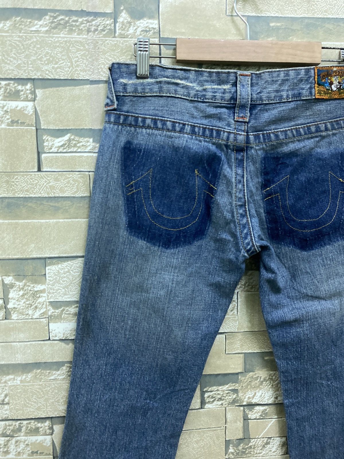 True Religion TRUE RELIGION Jeans Ripped Distressed Low Rise Denim Size US 28 / EU 44 - 12 Thumbnail