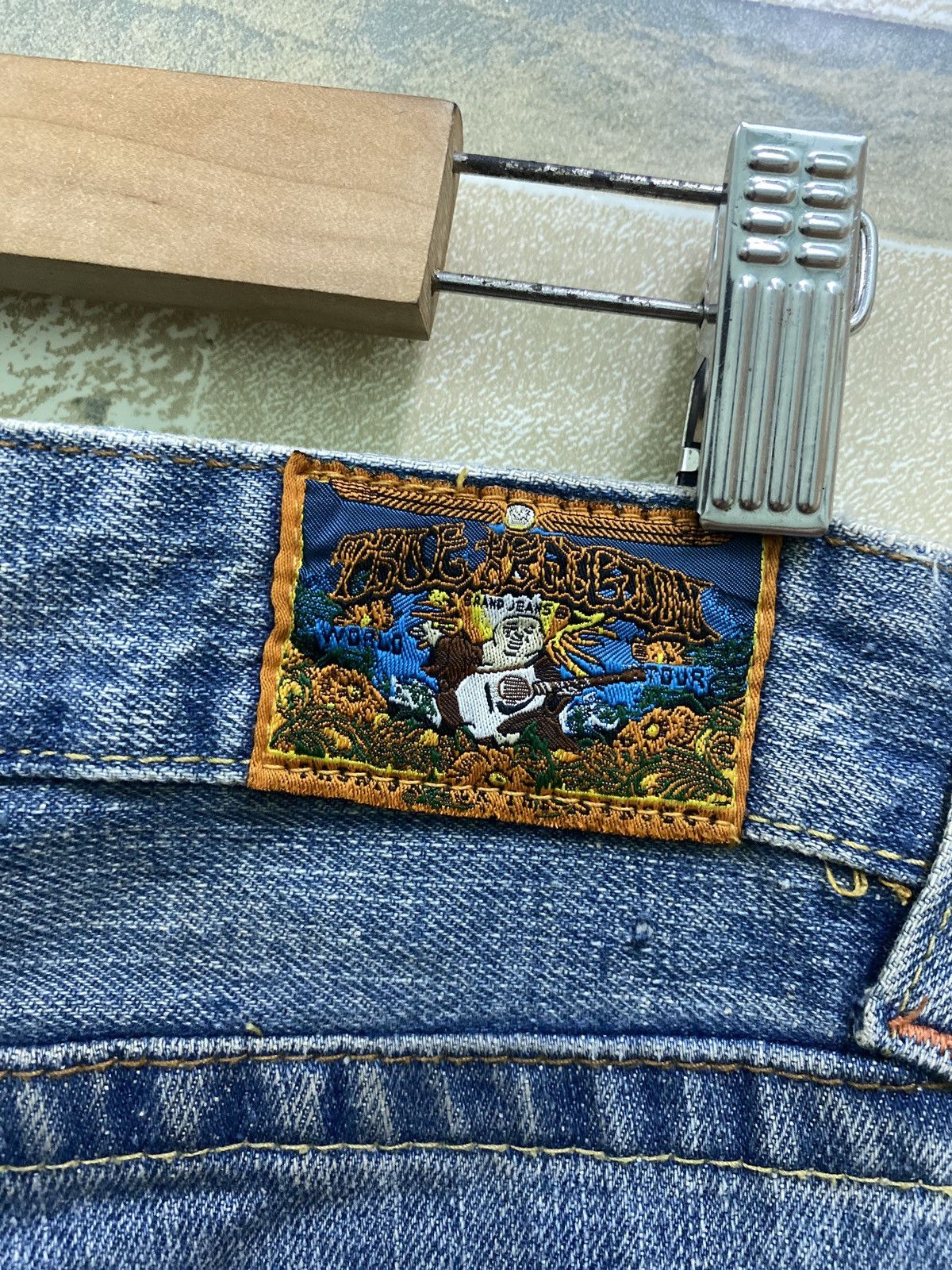 True Religion TRUE RELIGION Jeans Ripped Distressed Low Rise Denim Size US 28 / EU 44 - 17 Thumbnail