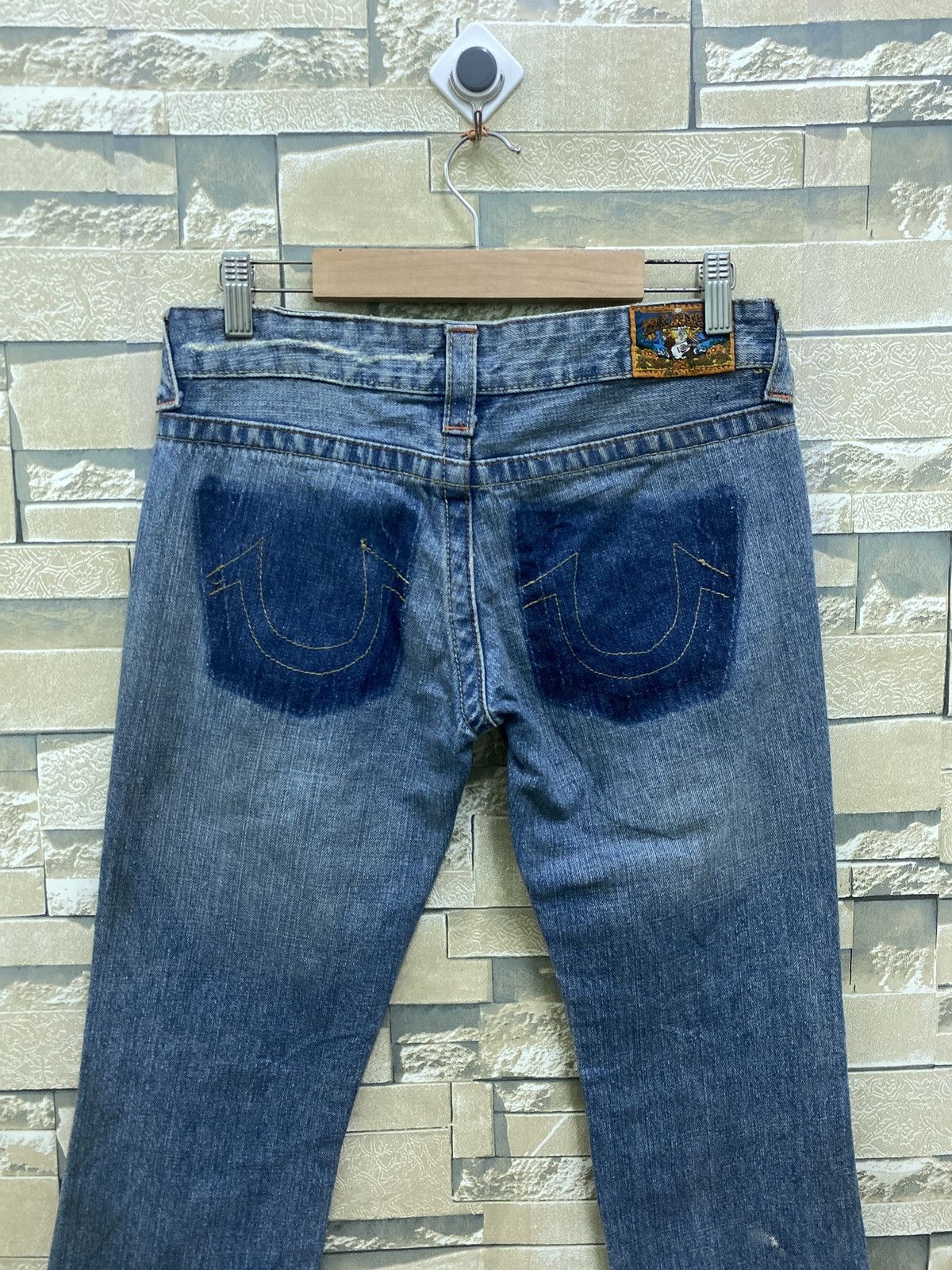 True Religion TRUE RELIGION Jeans Ripped Distressed Low Rise Denim Size US 28 / EU 44 - 11 Thumbnail