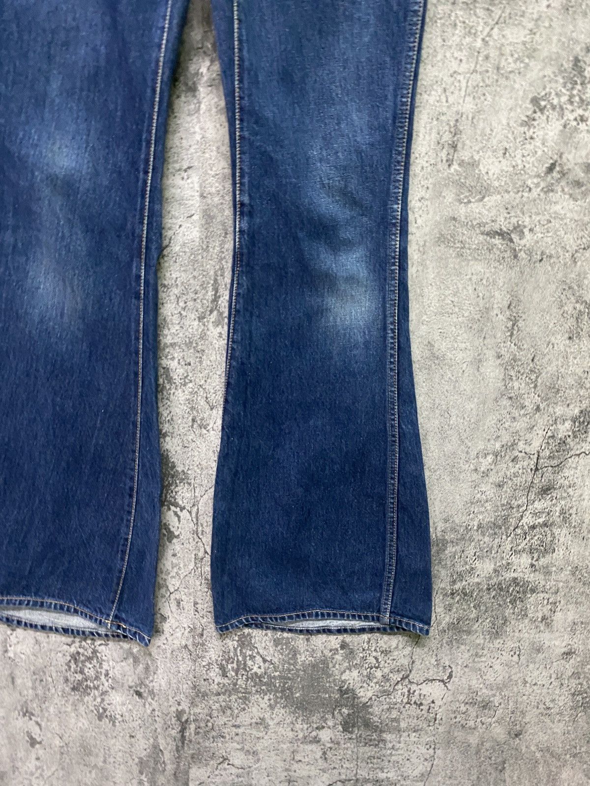 Designer × Japanese Brand BETTY SMITH Bush Wide Leg Flared Denim Pants Size US 27 - 7 Thumbnail