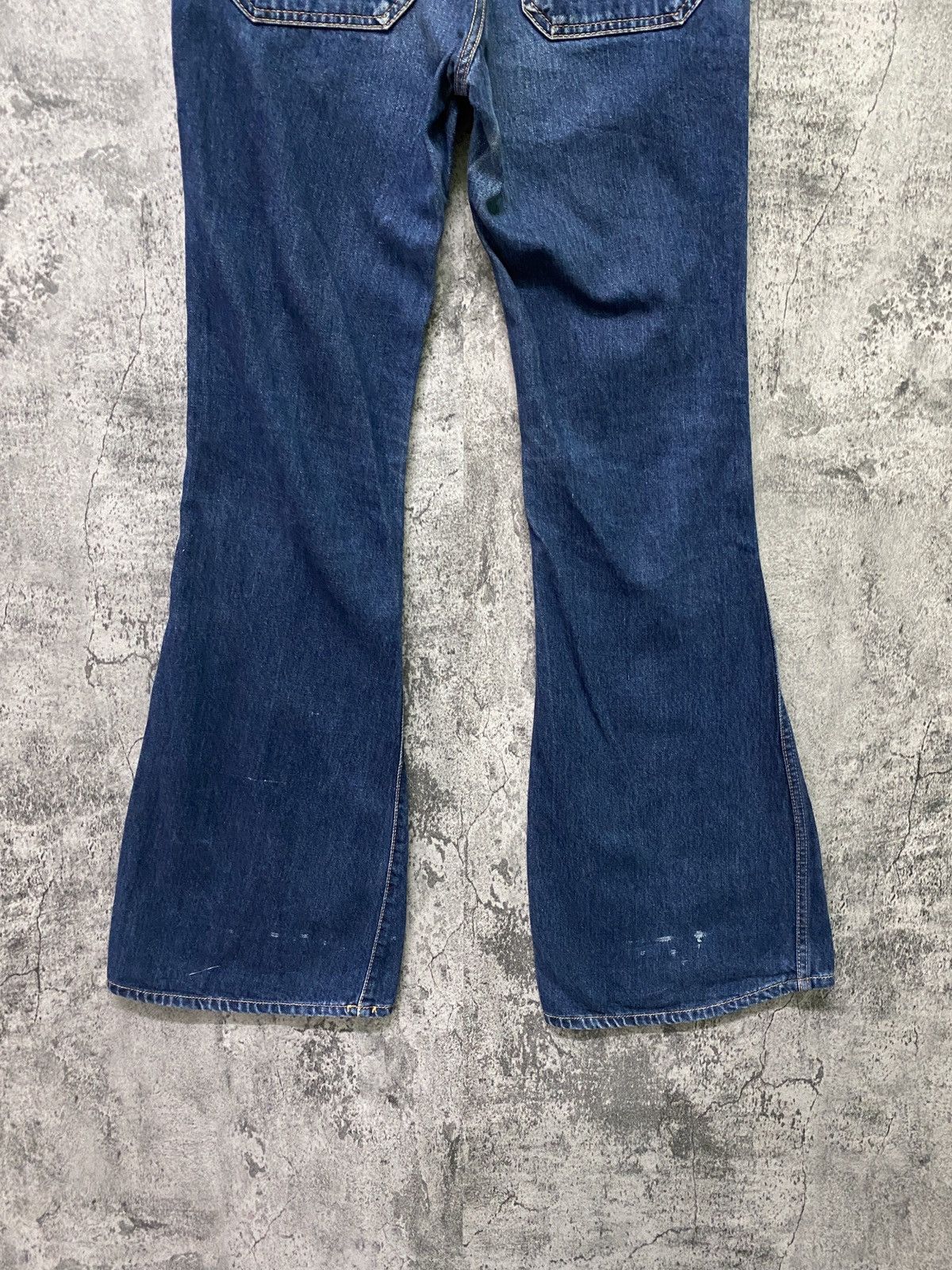 Designer × Japanese Brand BETTY SMITH Bush Wide Leg Flared Denim Pants Size US 27 - 16 Thumbnail