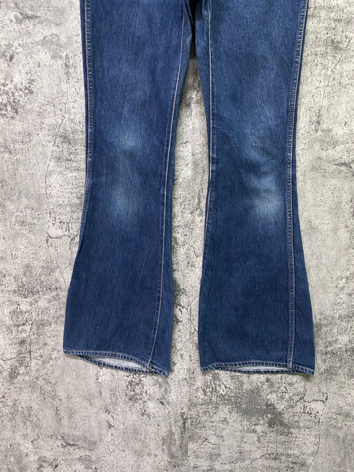 Designer × Japanese Brand BETTY SMITH Bush Wide Leg Flared Denim Pants Size US 27 - 8 Thumbnail