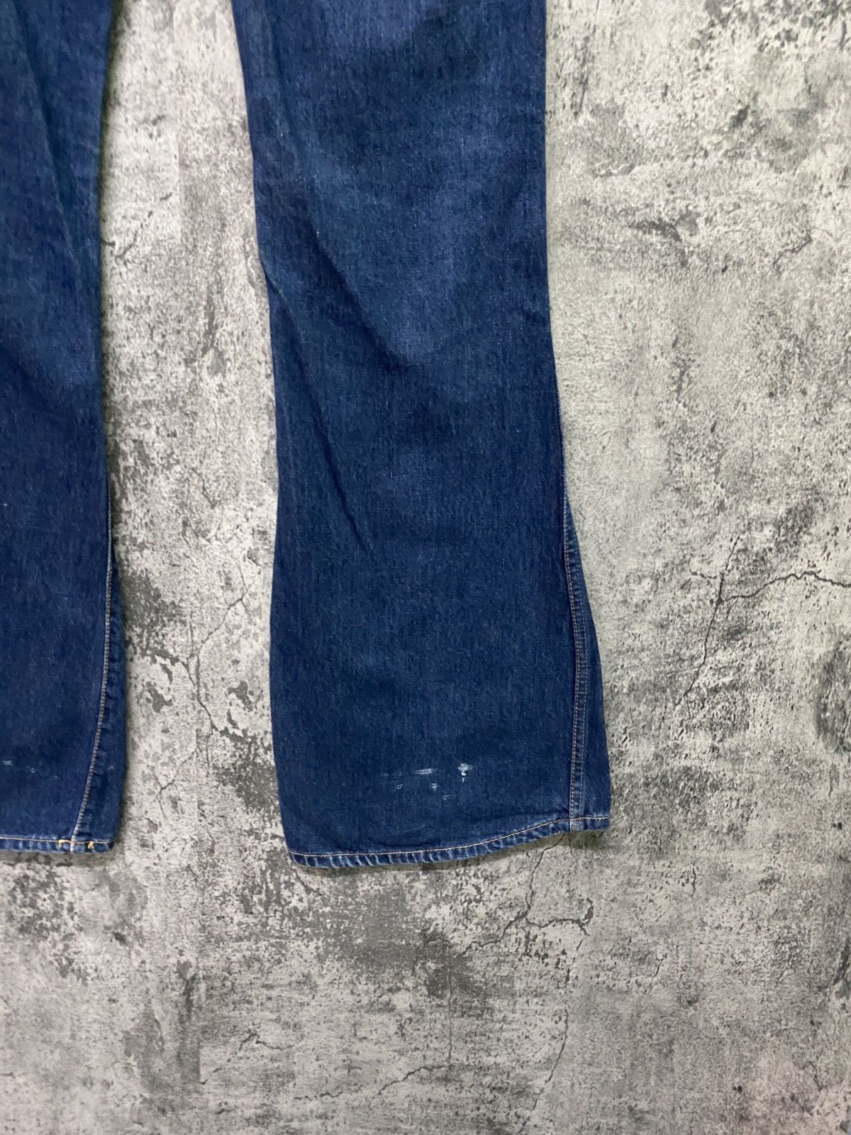 Designer × Japanese Brand BETTY SMITH Bush Wide Leg Flared Denim Pants Size US 27 - 14 Thumbnail