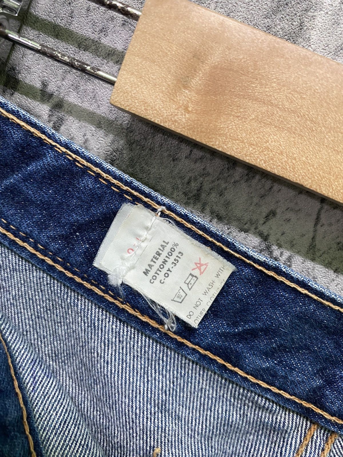 Designer × Japanese Brand BETTY SMITH Bush Wide Leg Flared Denim Pants Size US 27 - 18 Thumbnail
