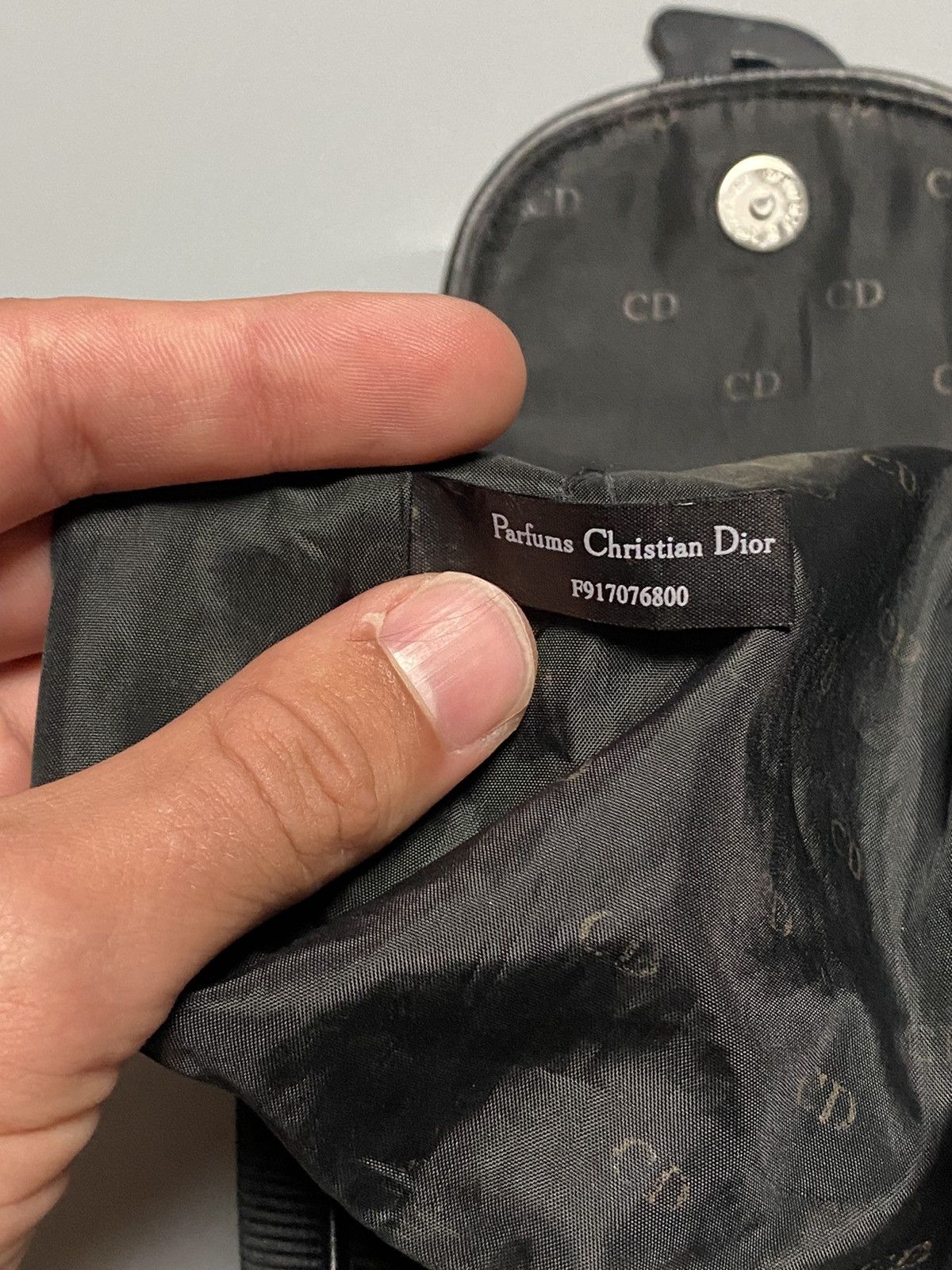 Christian Dior Monsieur Cristian Dior D keychain parfums small bag monogram inside Size ONE SIZE - 5 Thumbnail