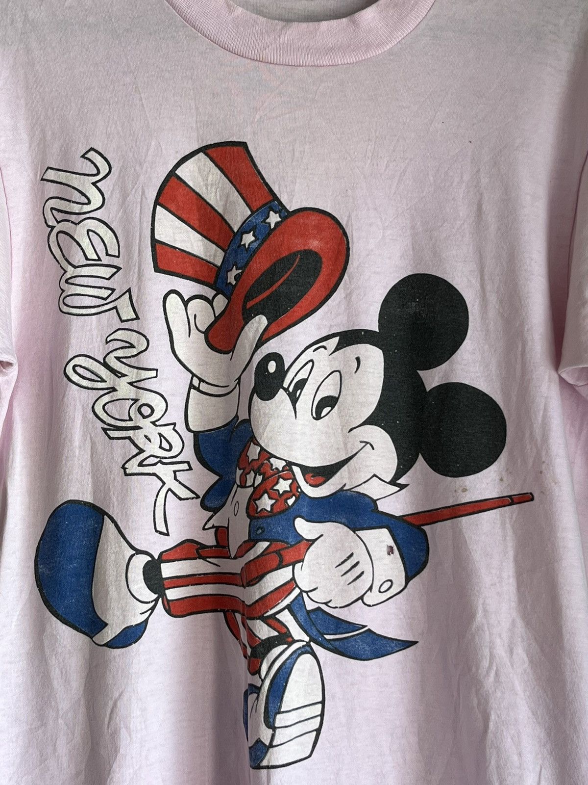 Disney × Vintage New york Mickey Mouse ft63 Size US M / EU 48-50 / 2 - 2 Thumbnail