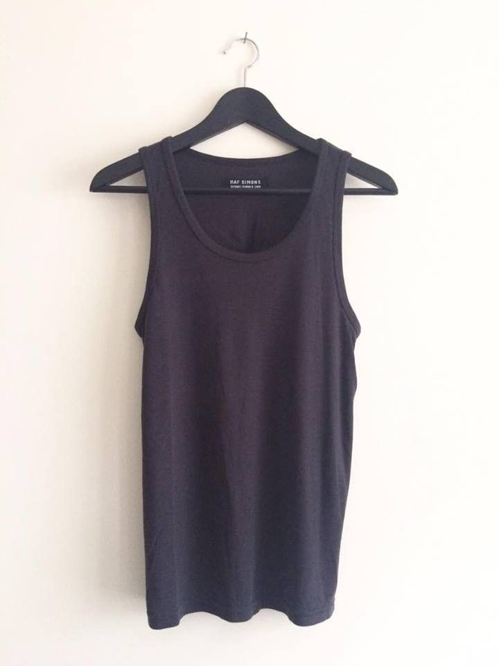 Raf Simons SS00 "11" Tank Top Size US S / EU 44-46 / 1 - 3 Thumbnail