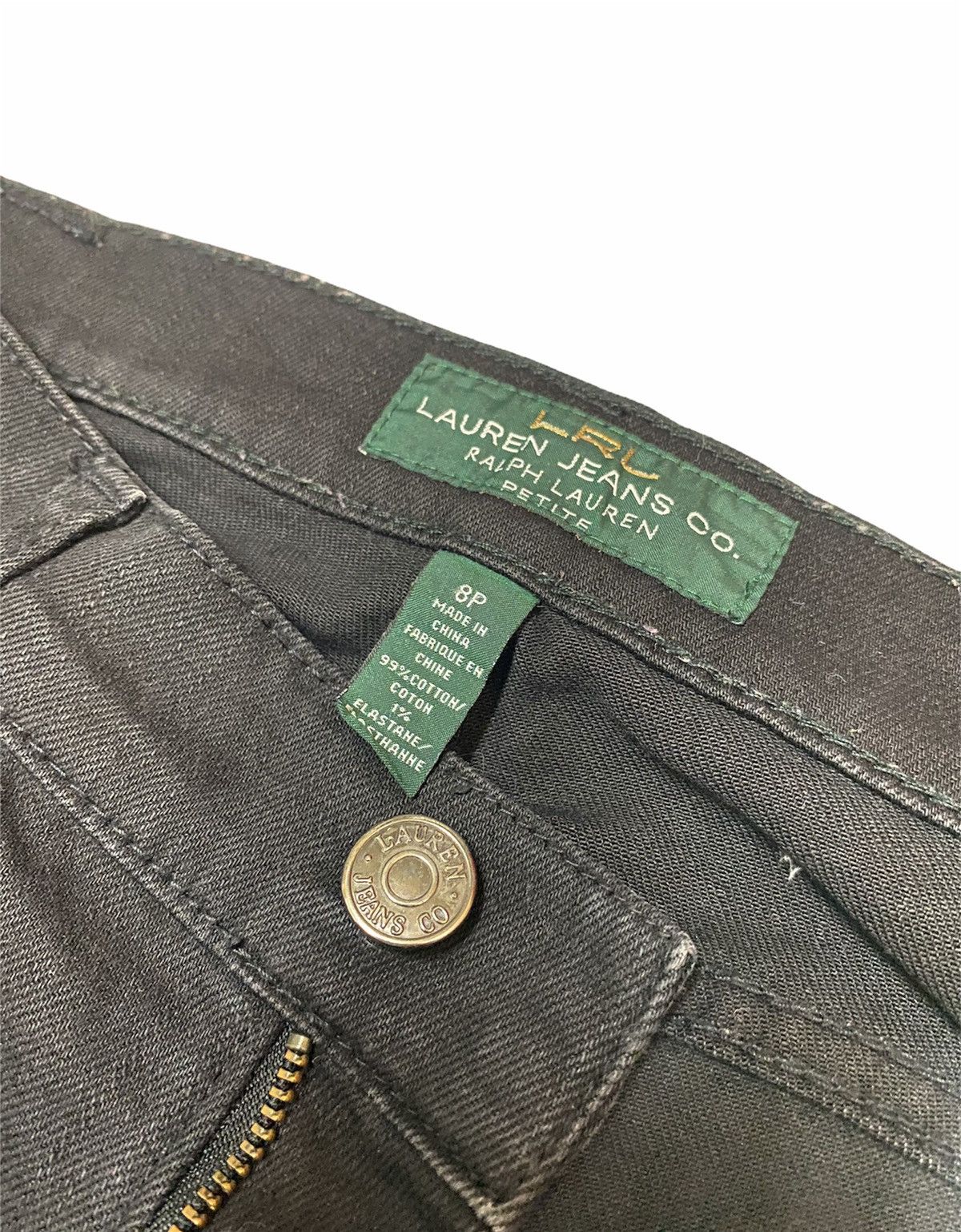 Polo Ralph Lauren × Ralph Lauren Petite Ralph Lauren LRL Straight Classic Cut Denim Jeans Size US 31 - 5 Thumbnail