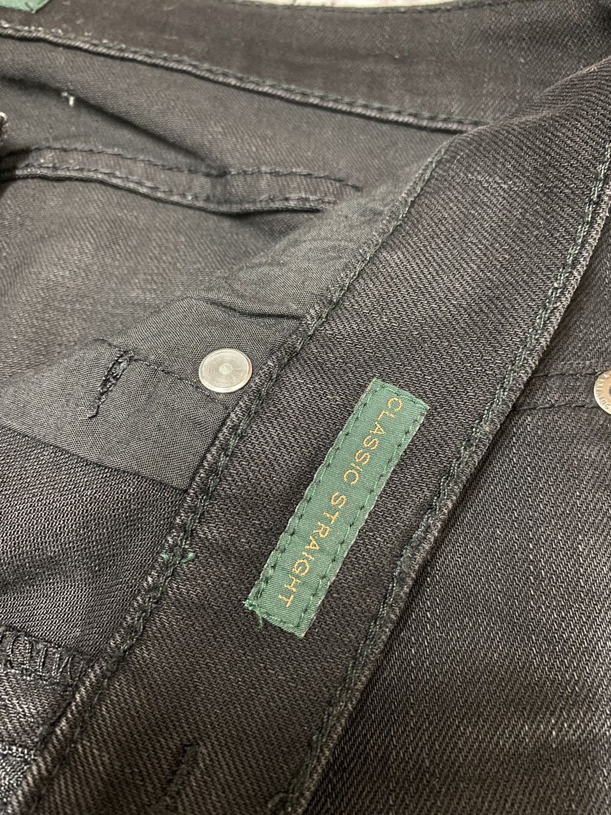 Polo Ralph Lauren × Ralph Lauren Petite Ralph Lauren LRL Straight Classic Cut Denim Jeans Size US 31 - 6 Thumbnail