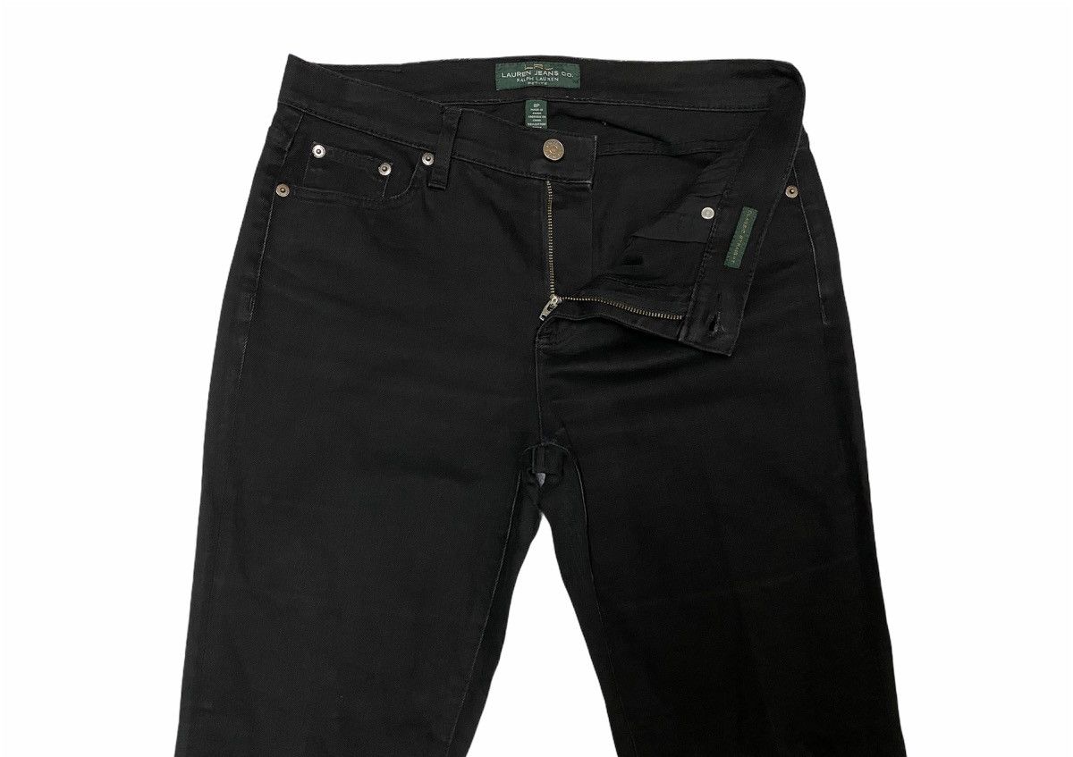 Polo Ralph Lauren × Ralph Lauren Petite Ralph Lauren LRL Straight Classic Cut Denim Jeans Size US 31 - 3 Thumbnail
