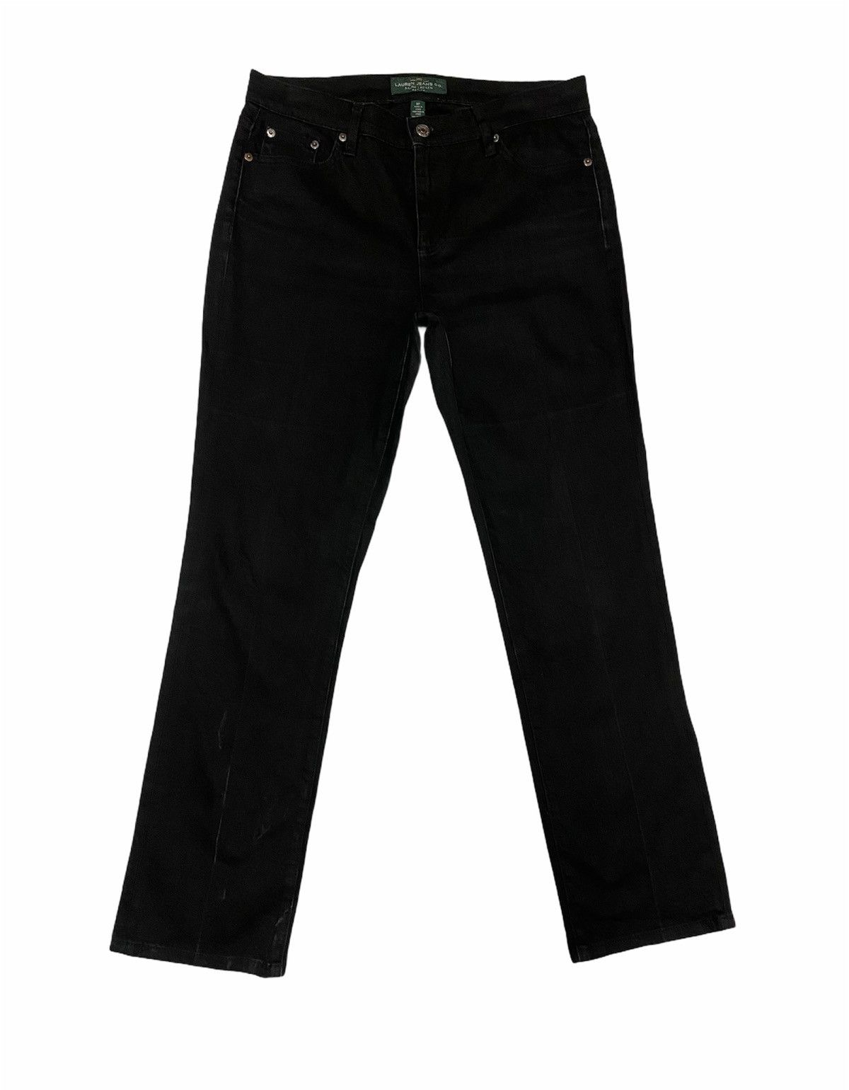 Polo Ralph Lauren × Ralph Lauren Petite Ralph Lauren LRL Straight Classic Cut Denim Jeans Size US 31 - 1 Thumbnail