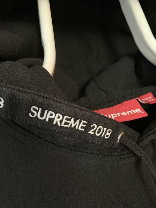 Supreme channel 2024 hooded sweatshirt black