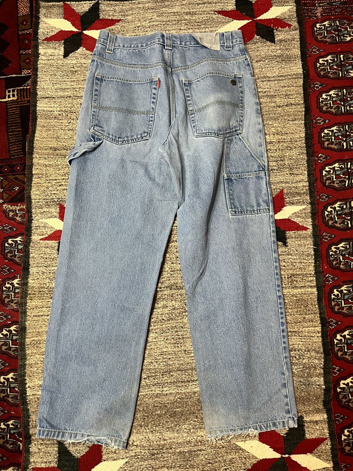 Unsound Rags × Vintage 90s BAGGY SKATER LOCO JEANS Size US 34 / EU 50 - 7 Thumbnail
