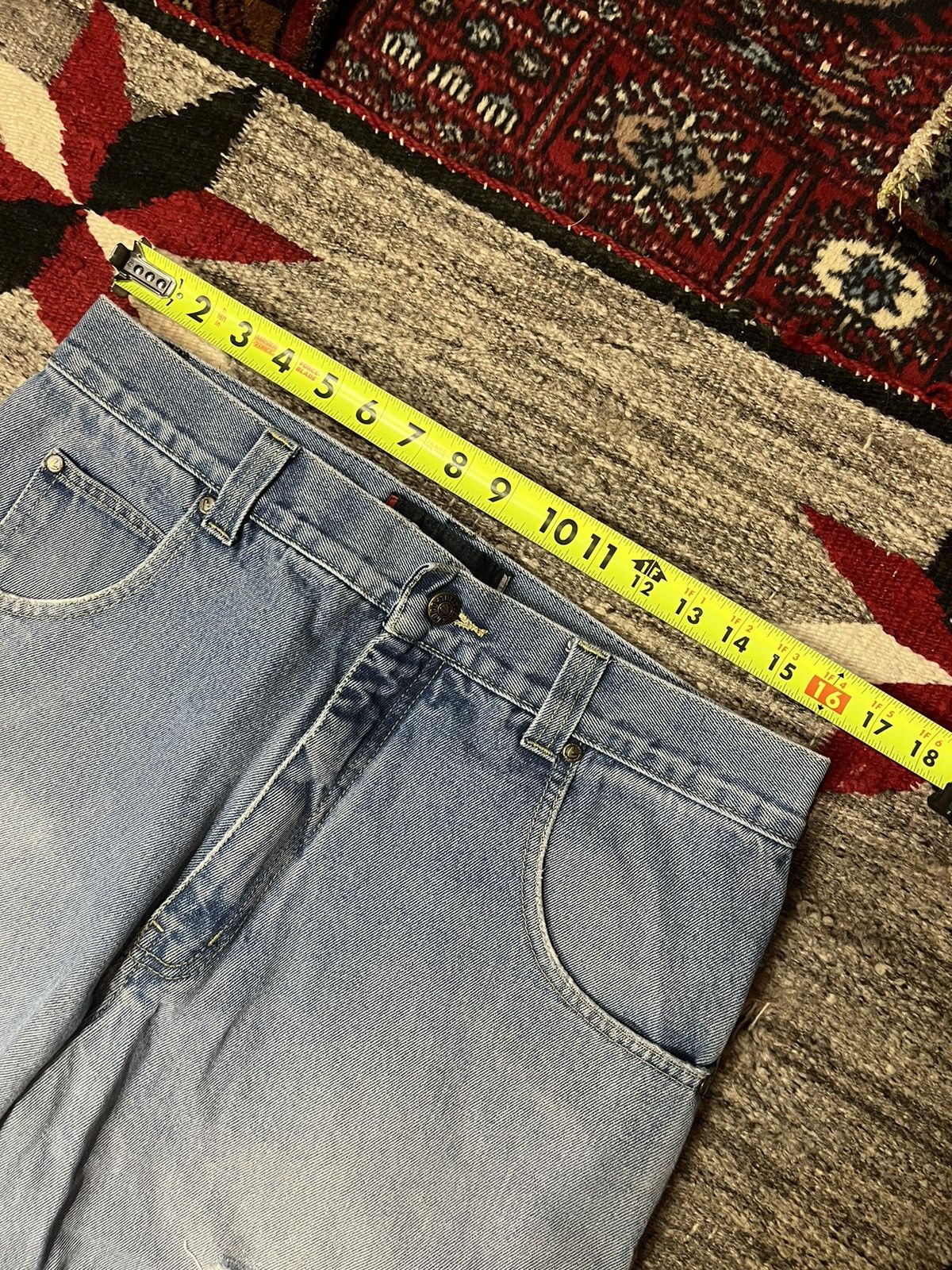 Unsound Rags × Vintage 90s BAGGY SKATER LOCO JEANS Size US 34 / EU 50 - 3 Thumbnail