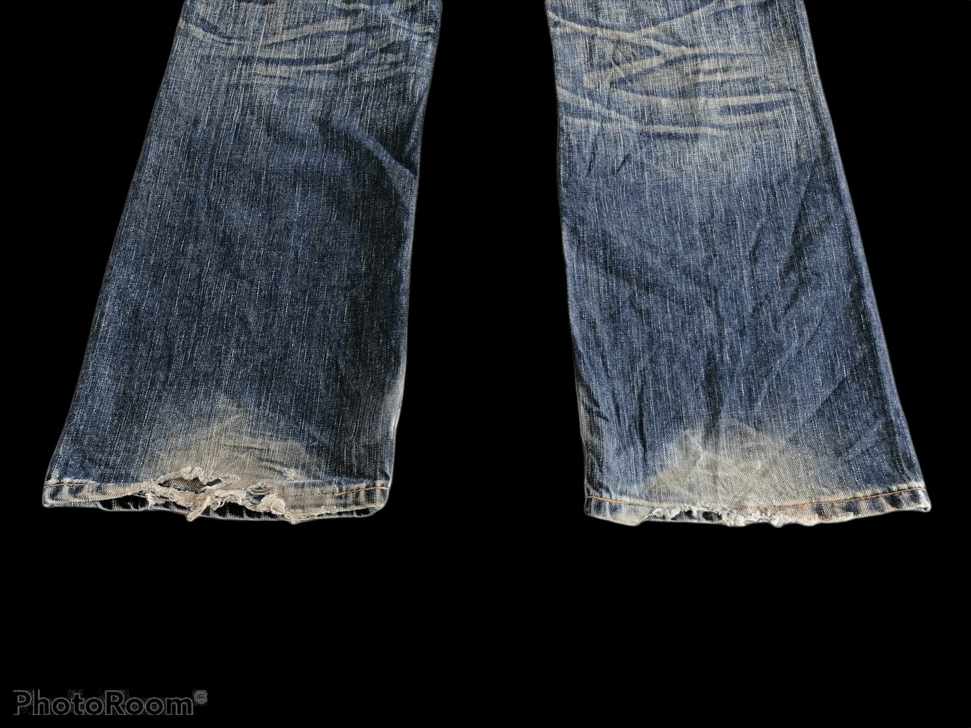 Edwin Edwin 503 Blue Trip Distressed Denim Pants Size US 29 - 6 Thumbnail
