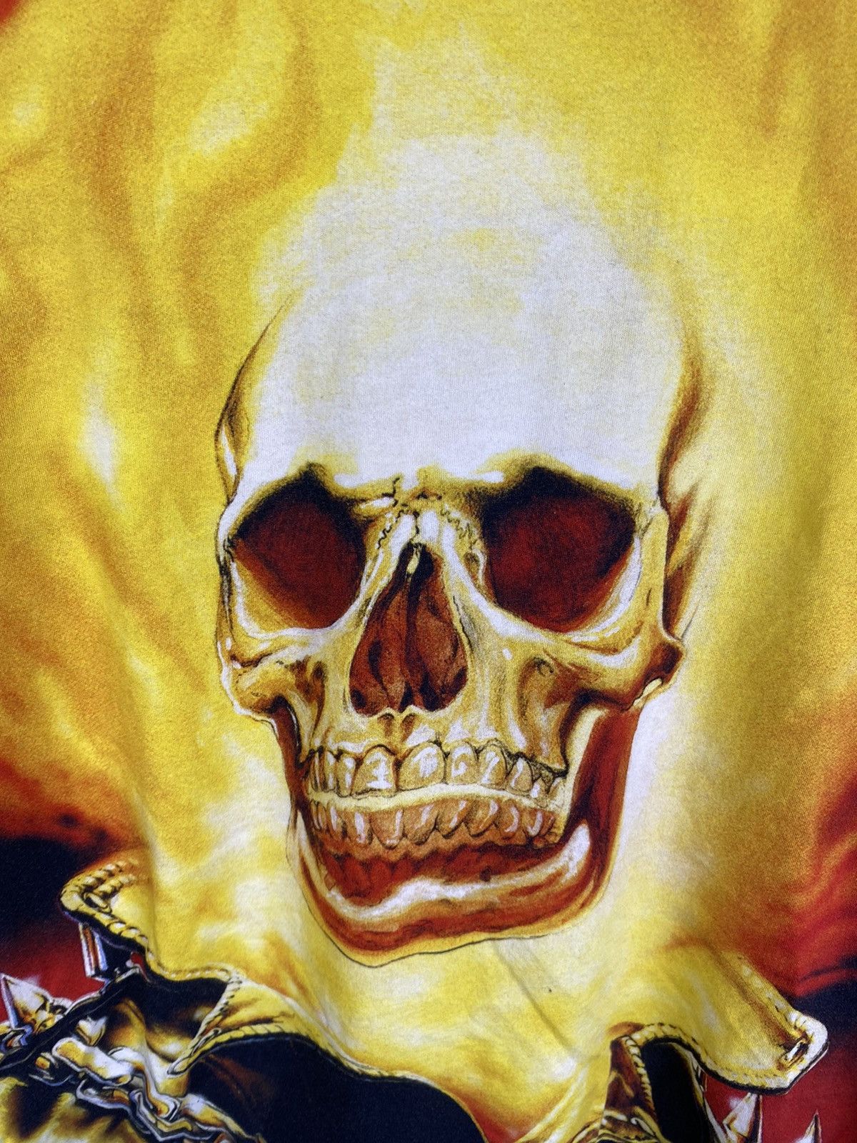 Supreme 2019 Supreme Ghost Rider Raglan Longsleeve Tee Shirt White Size US M / EU 48-50 / 2 - 3 Thumbnail