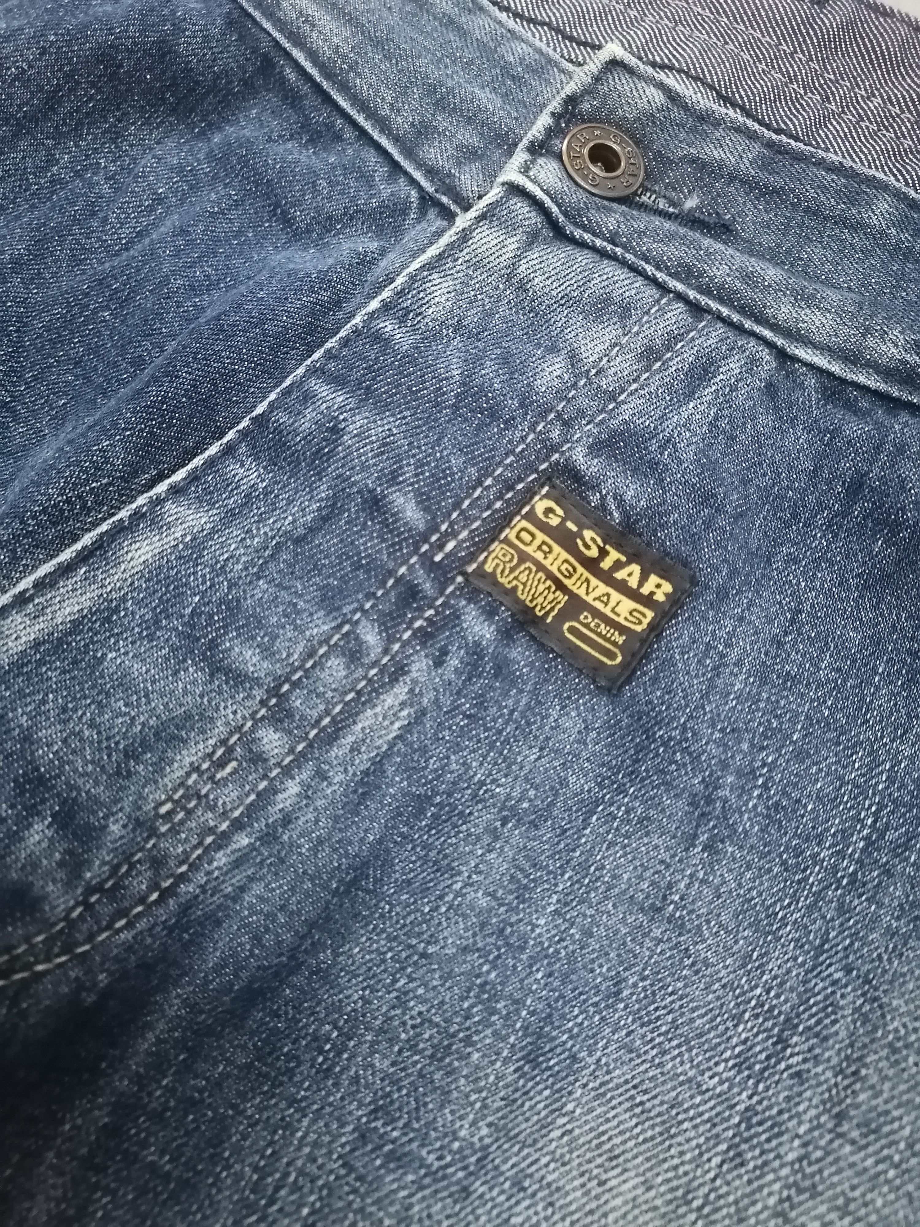 G-Star G Star Raw Biker Distressed Denim Bondage Pants Size US 36 / EU 52 - 11 Thumbnail