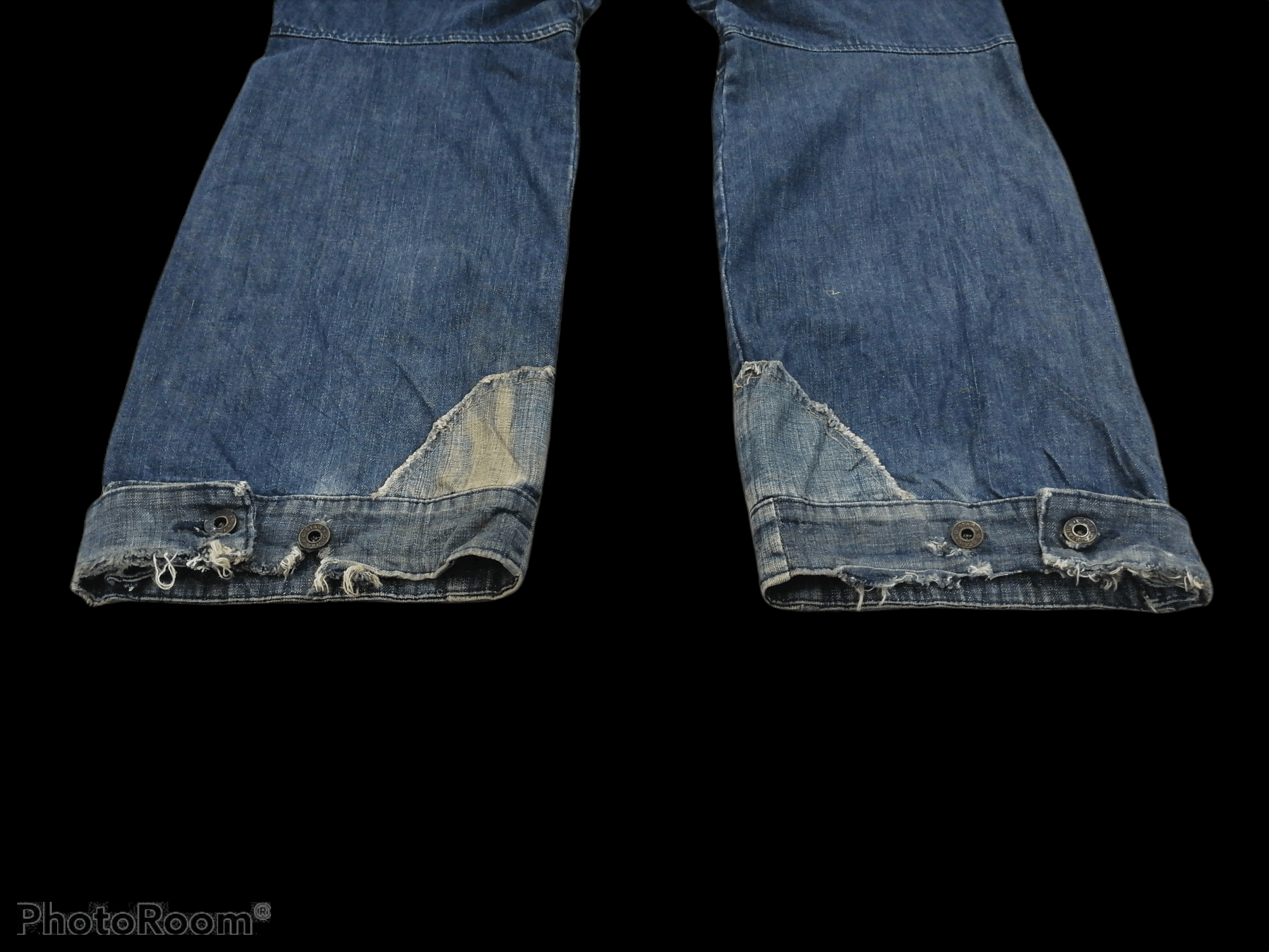 G-Star G Star Raw Biker Distressed Denim Bondage Pants Size US 36 / EU 52 - 9 Thumbnail