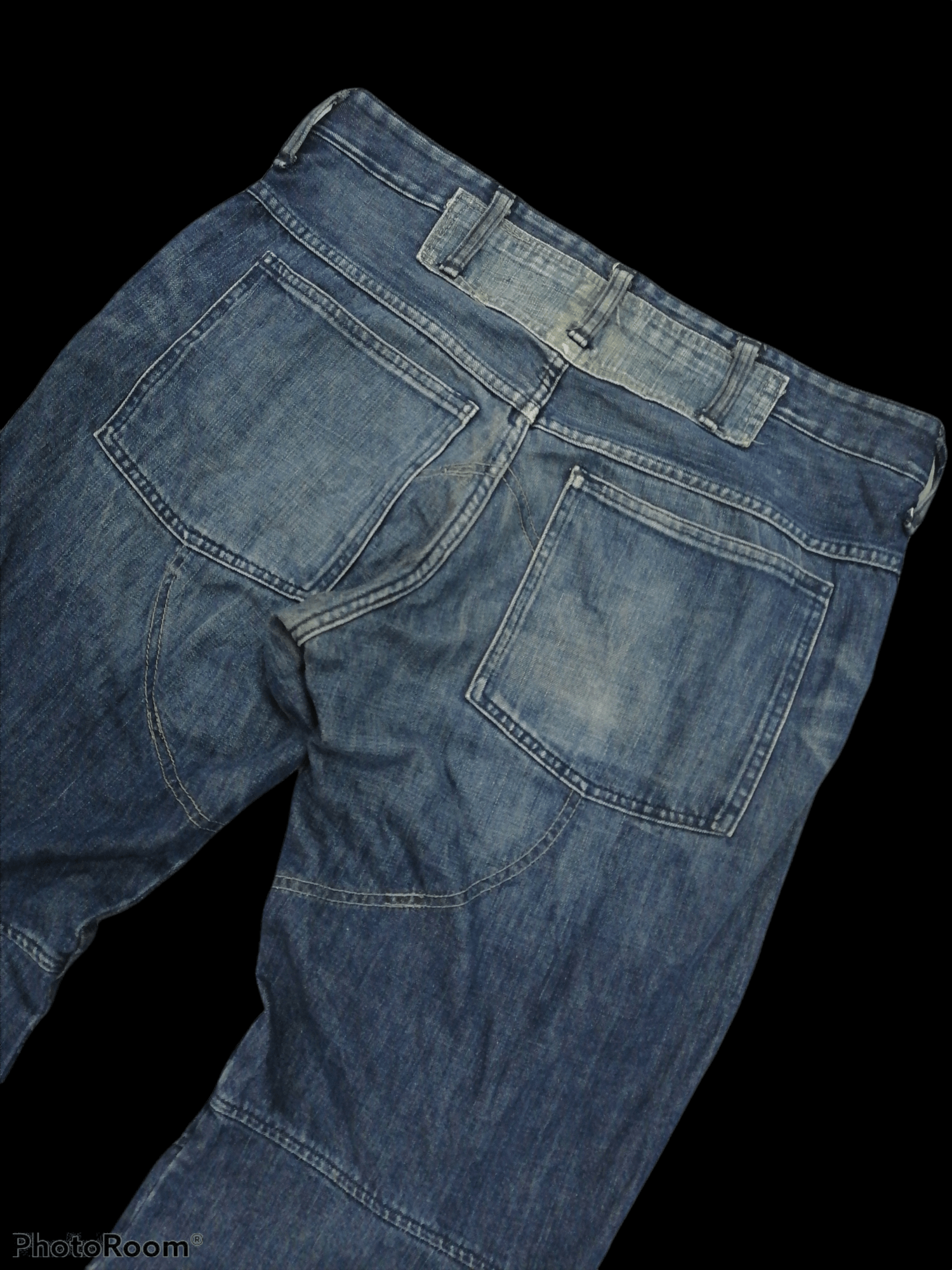 G-Star G Star Raw Biker Distressed Denim Bondage Pants Size US 36 / EU 52 - 10 Thumbnail
