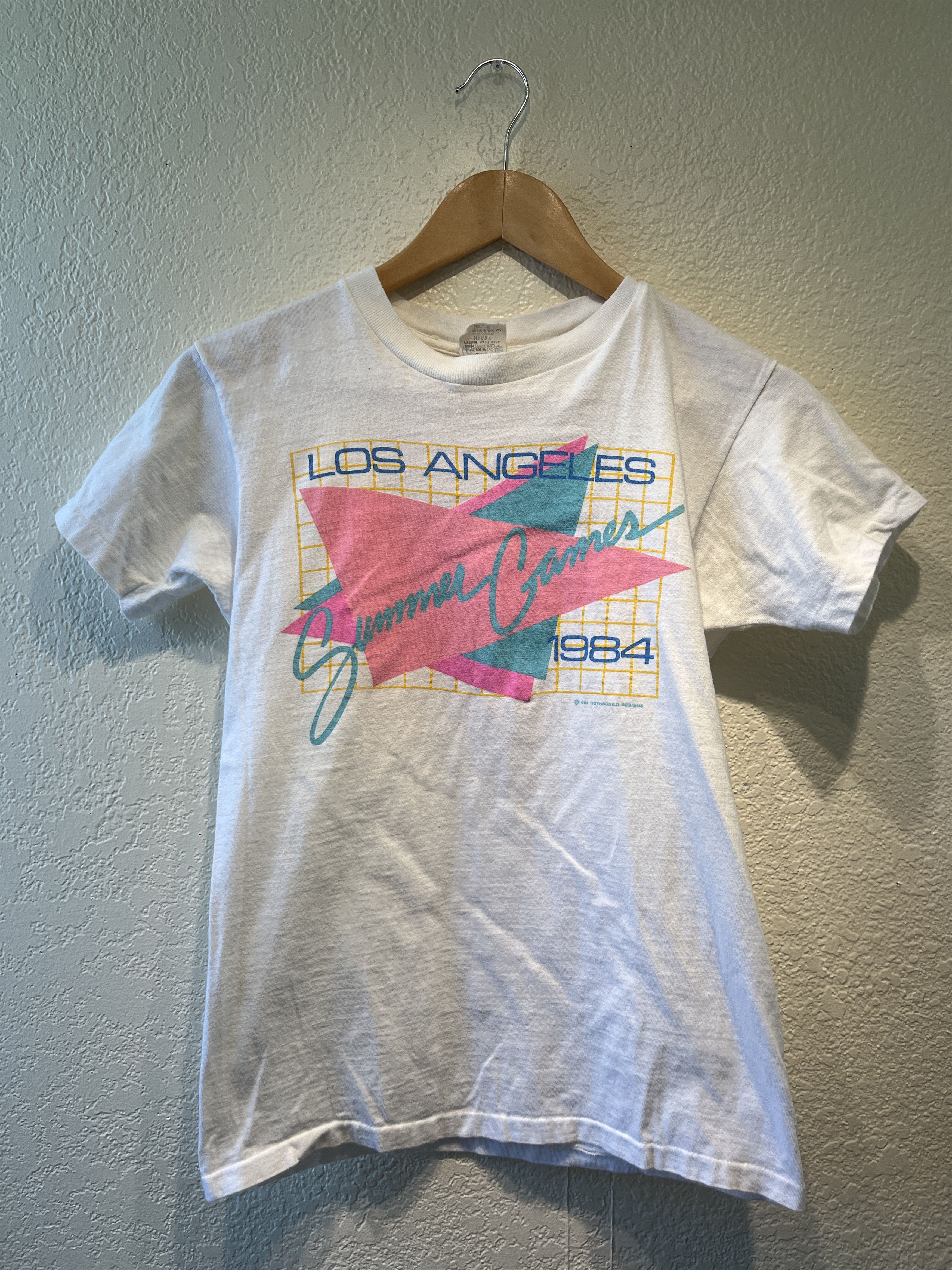 USA Olympics Vintage LA Olympics 1984 T-Shirt Size Small Size US XXS / EU 40 - 1 Thumbnail