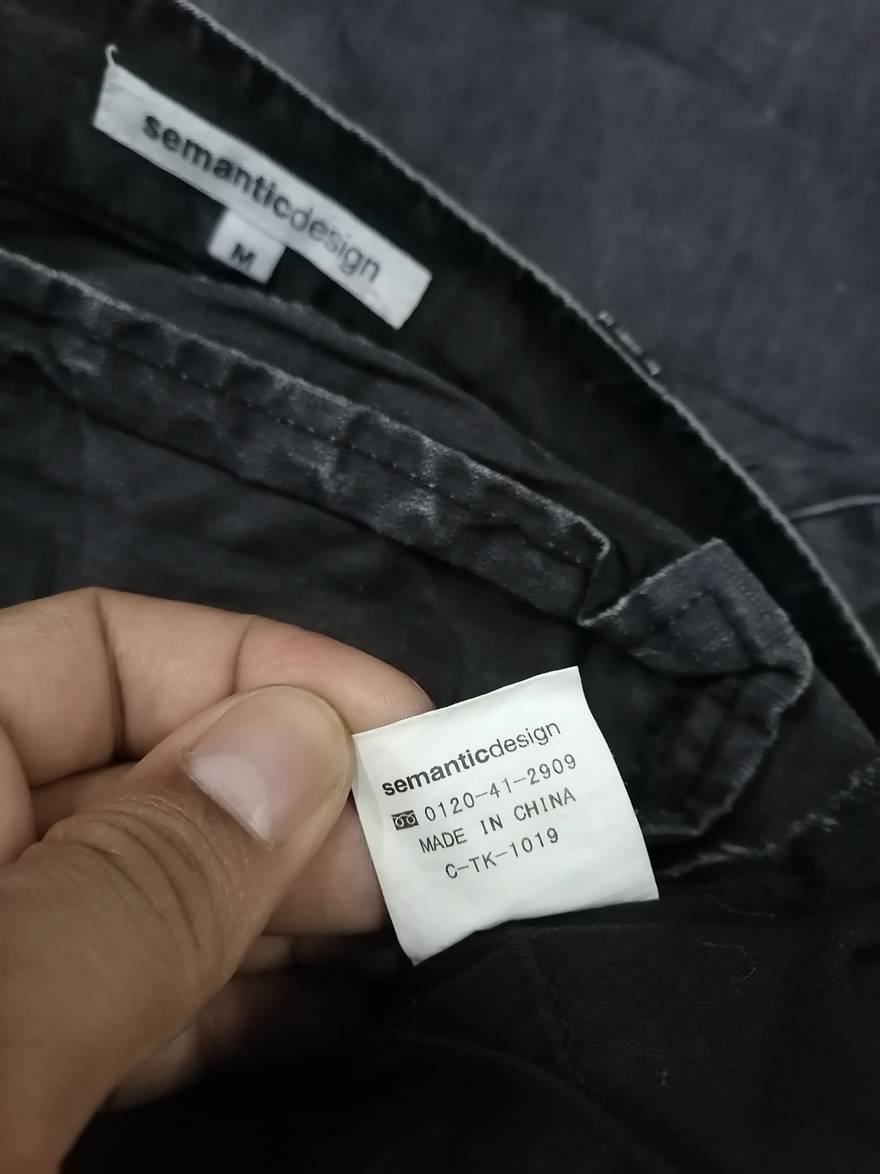 Japanese Brand Semantic Design Tactical Cargo Pants Size US 30 / EU 46 - 8 Thumbnail