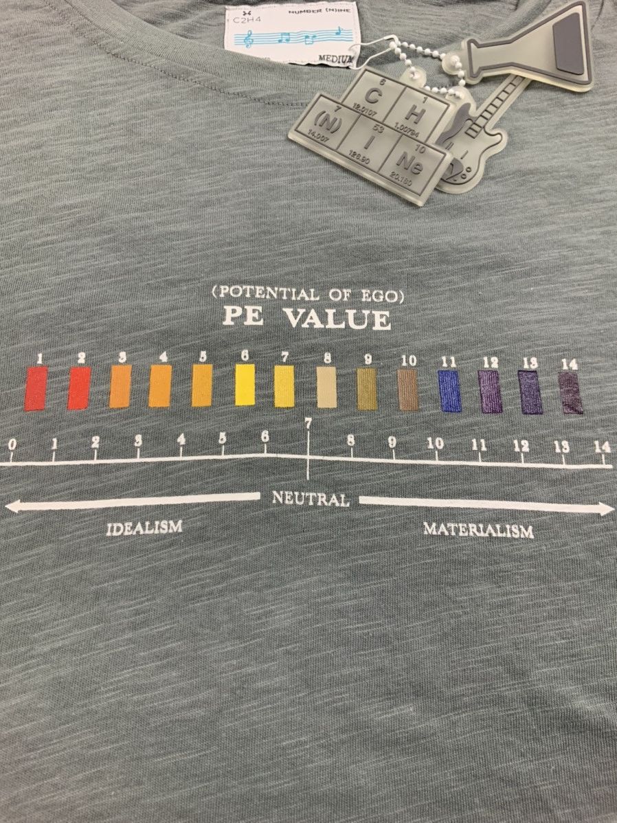 C2H4 × Number (N)ine C2H4 Number (N)ine PE Value Tee Shirt Grey Medium Size US M / EU 48-50 / 2 - 3 Thumbnail