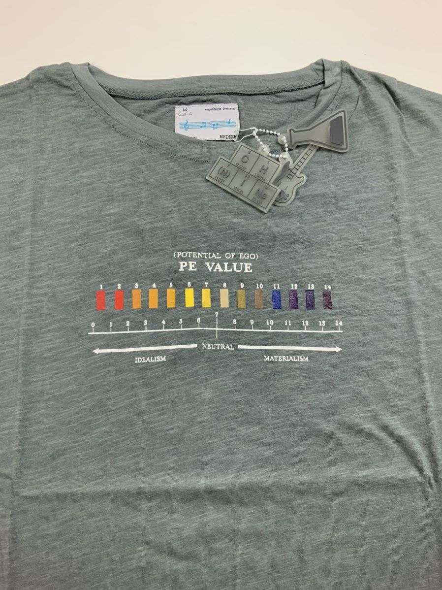 C2H4 × Number (N)ine C2H4 Number (N)ine PE Value Tee Shirt Grey Medium Size US M / EU 48-50 / 2 - 2 Thumbnail