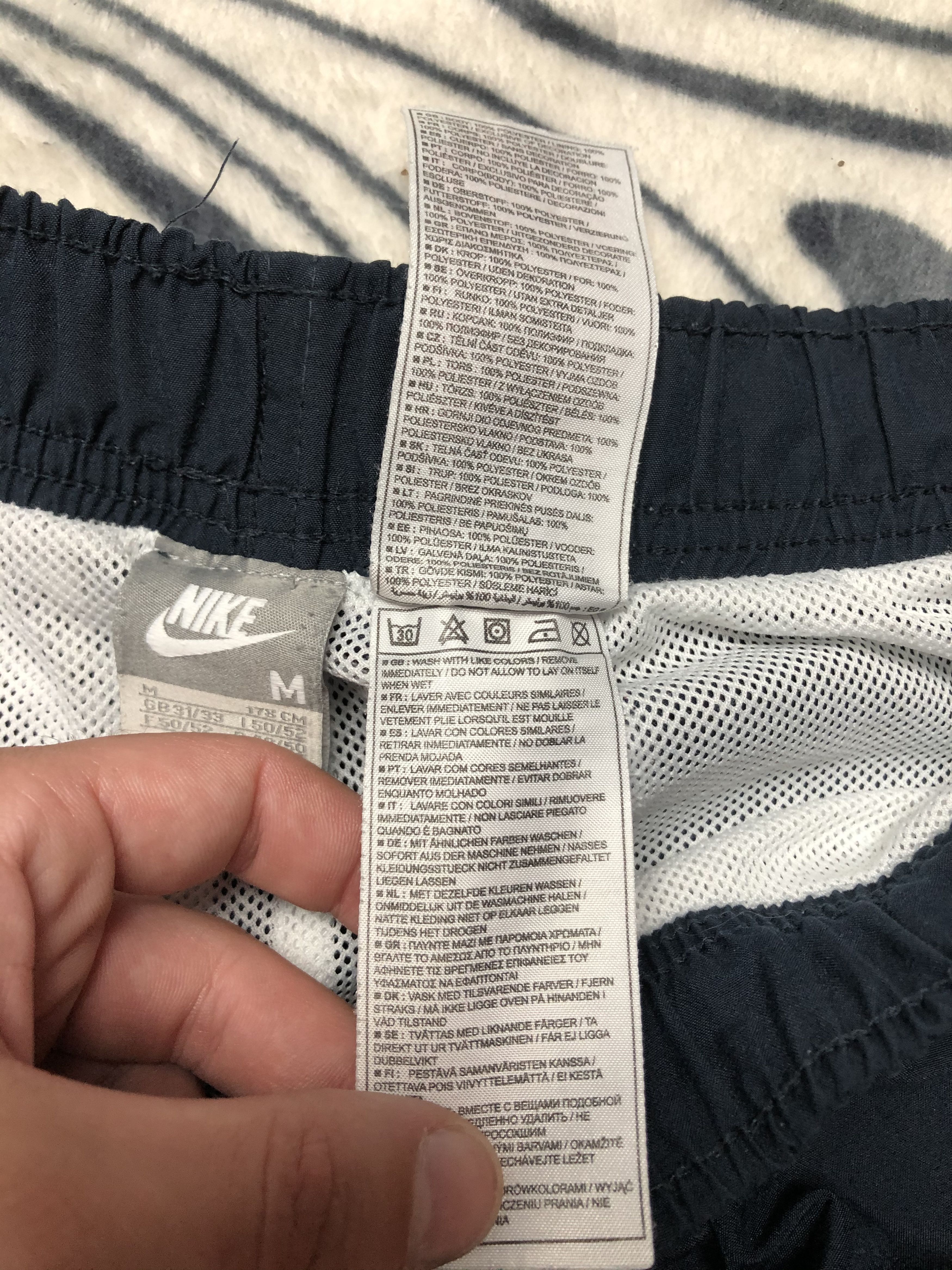 Nike Nike Vintage Faded Nylon Pants Y2K Drill Size US 32 / EU 48 - 6 Thumbnail