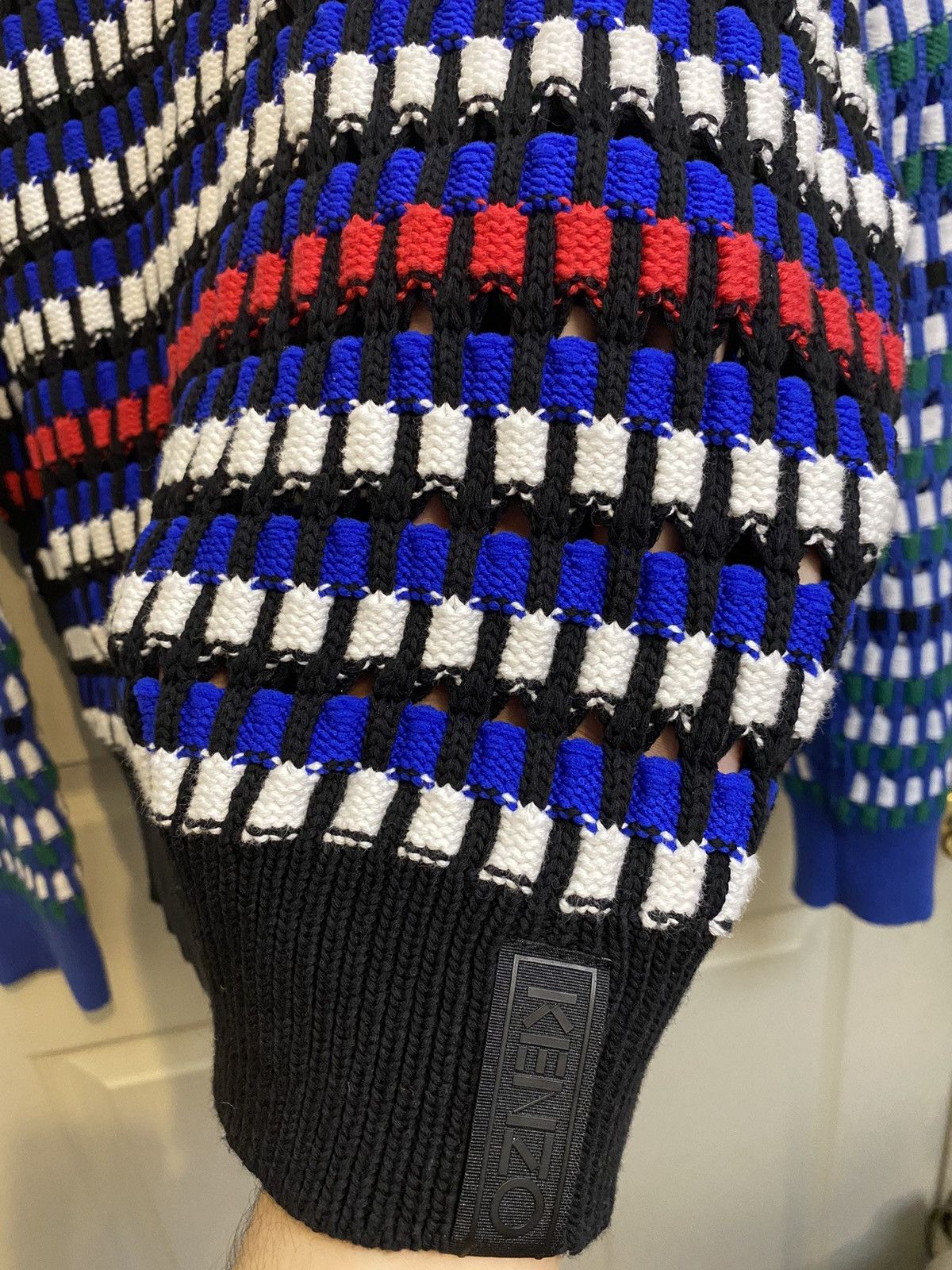 Kenzo Kenzo Patterned Knit Sweater Size US M / EU 48-50 / 2 - 5 Thumbnail