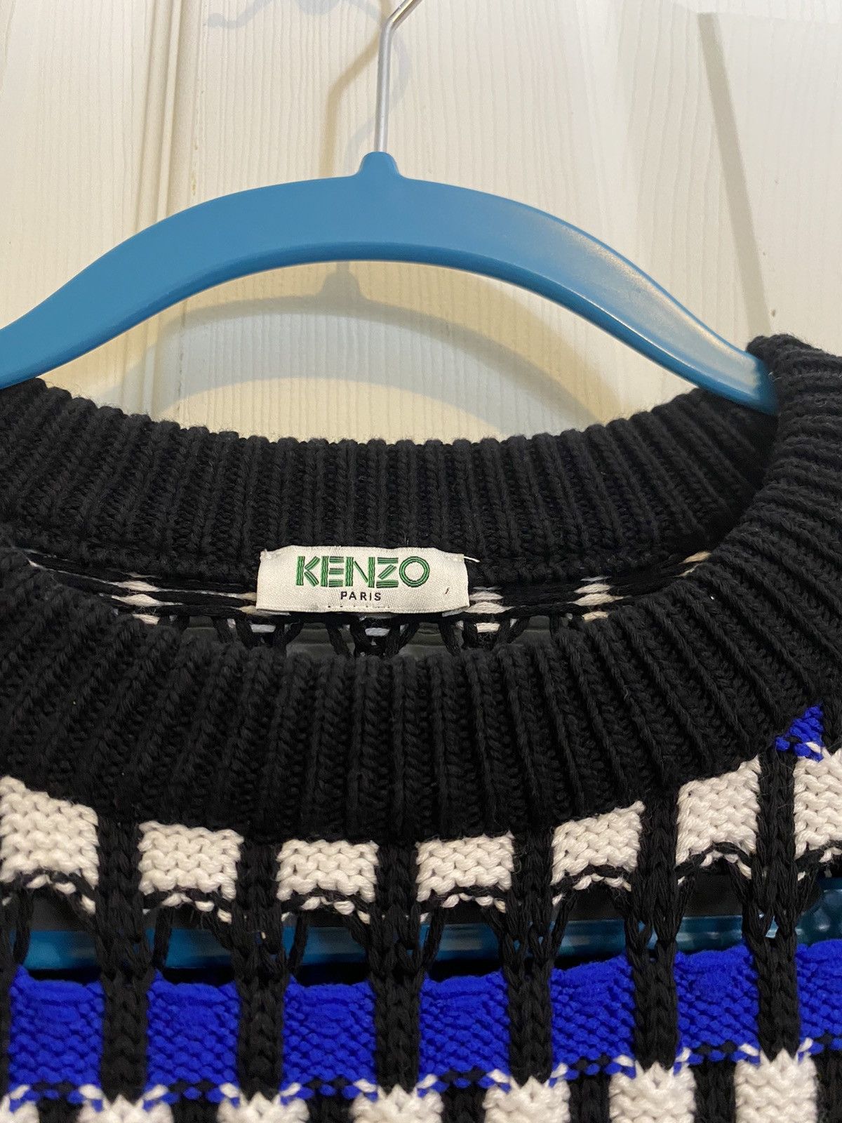 Kenzo Kenzo Patterned Knit Sweater Size US M / EU 48-50 / 2 - 2 Thumbnail