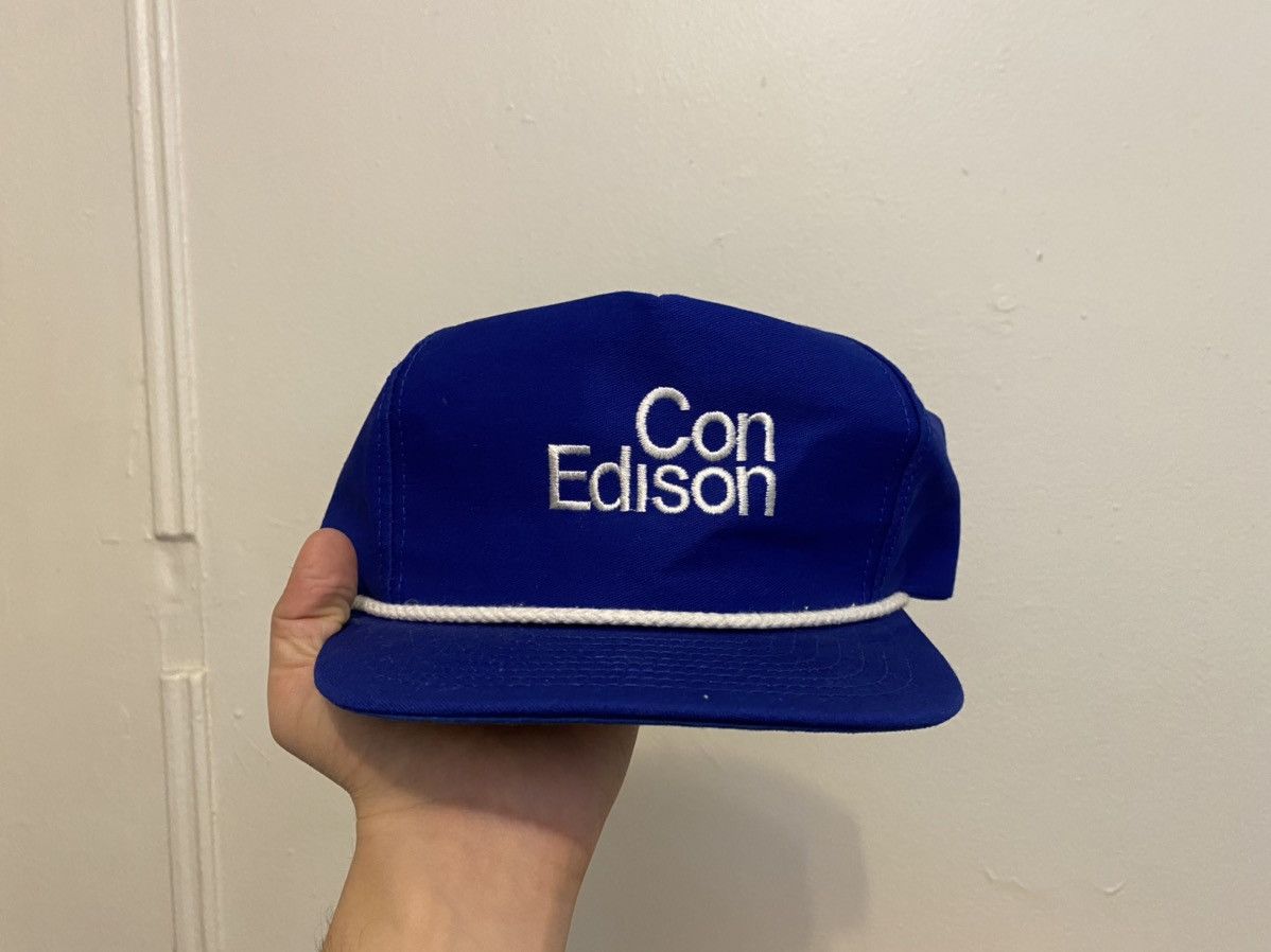Vintage Vintage 80s Con Edison SnapBack Cap Size ONE SIZE - 1 Thumbnail