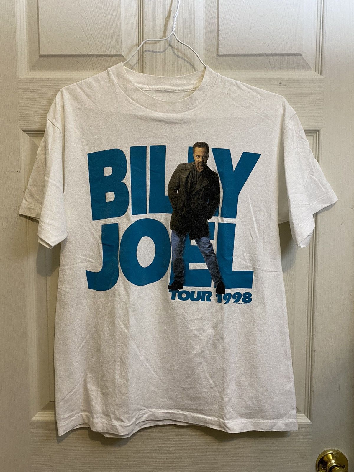 Band Tees Vintage 1998 Billy Joel Tour Tee Size US L / EU 52-54 / 3 - 2 Thumbnail