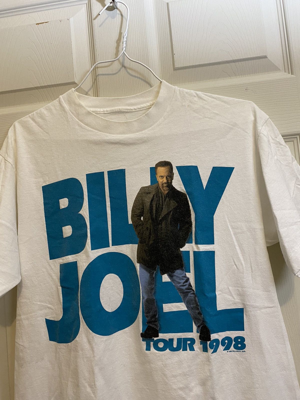 Band Tees Vintage 1998 Billy Joel Tour Tee Size US L / EU 52-54 / 3 - 1 Thumbnail