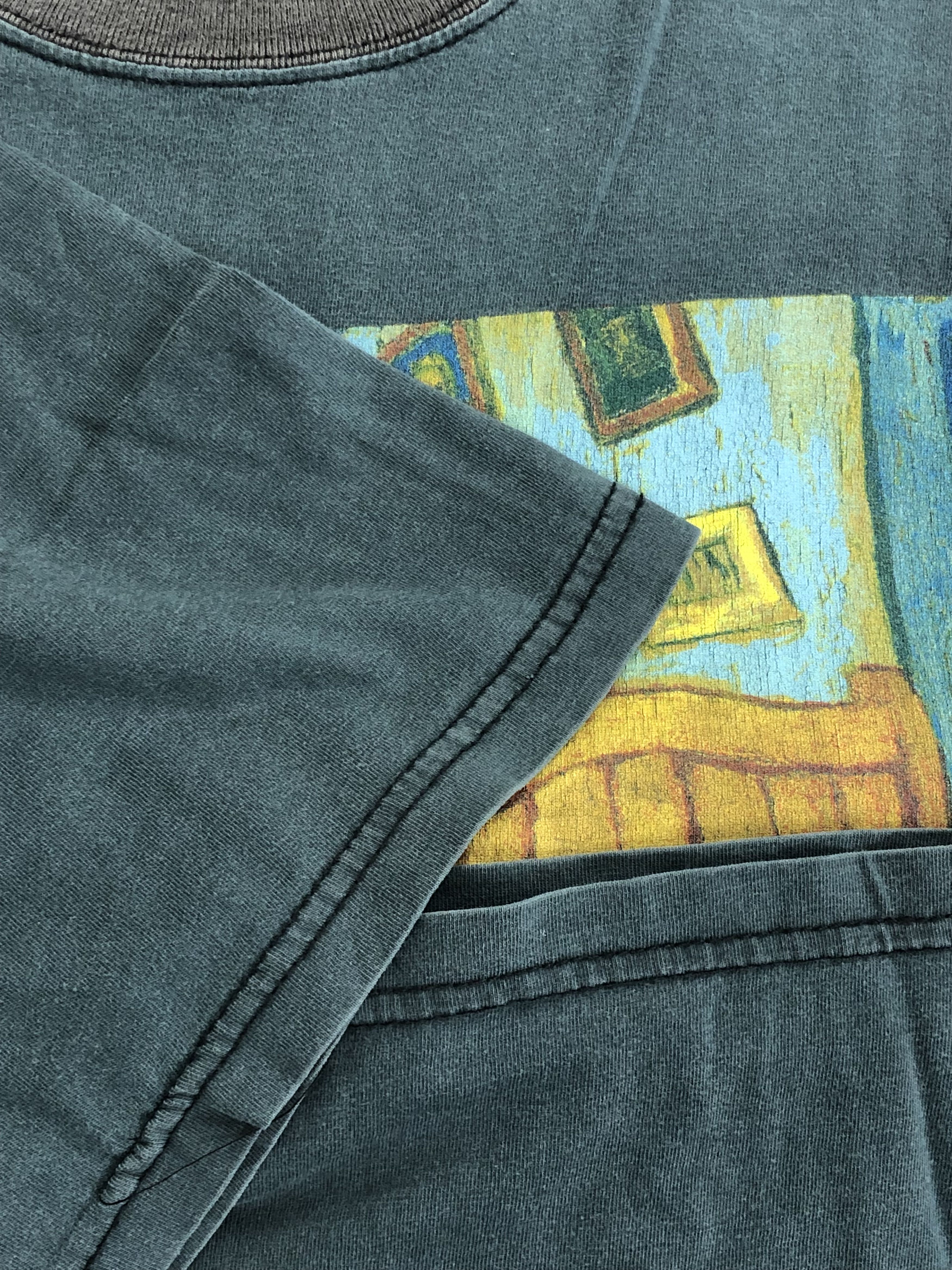 Vintage Vintage 90s Vincent van Gogh Vincent's Bedroom t-shirt Size US L / EU 52-54 / 3 - 9 Thumbnail