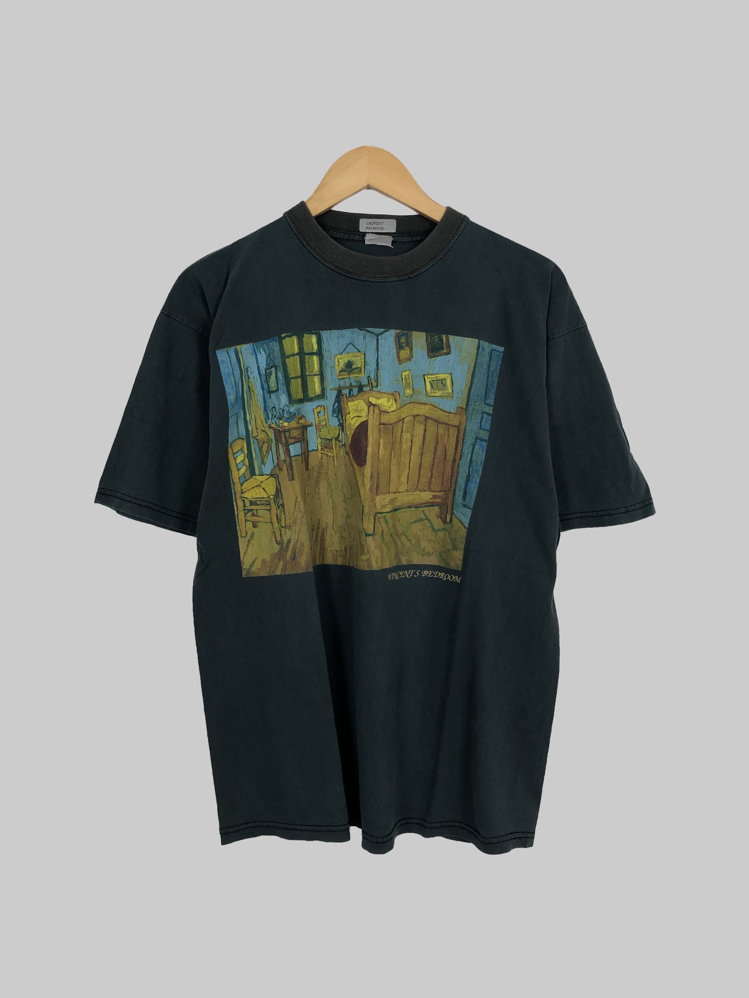Vintage Vintage 90s Vincent van Gogh Vincent's Bedroom t-shirt Size US L / EU 52-54 / 3 - 1 Thumbnail