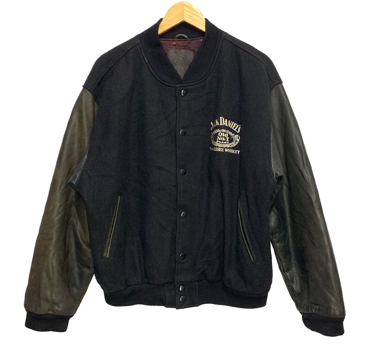 Golden Bear Vintage Golden Bear X Jack Daniel's 🇺🇸 Varsity Jacket Size US L / EU 52-54 / 3 - 2 Thumbnail