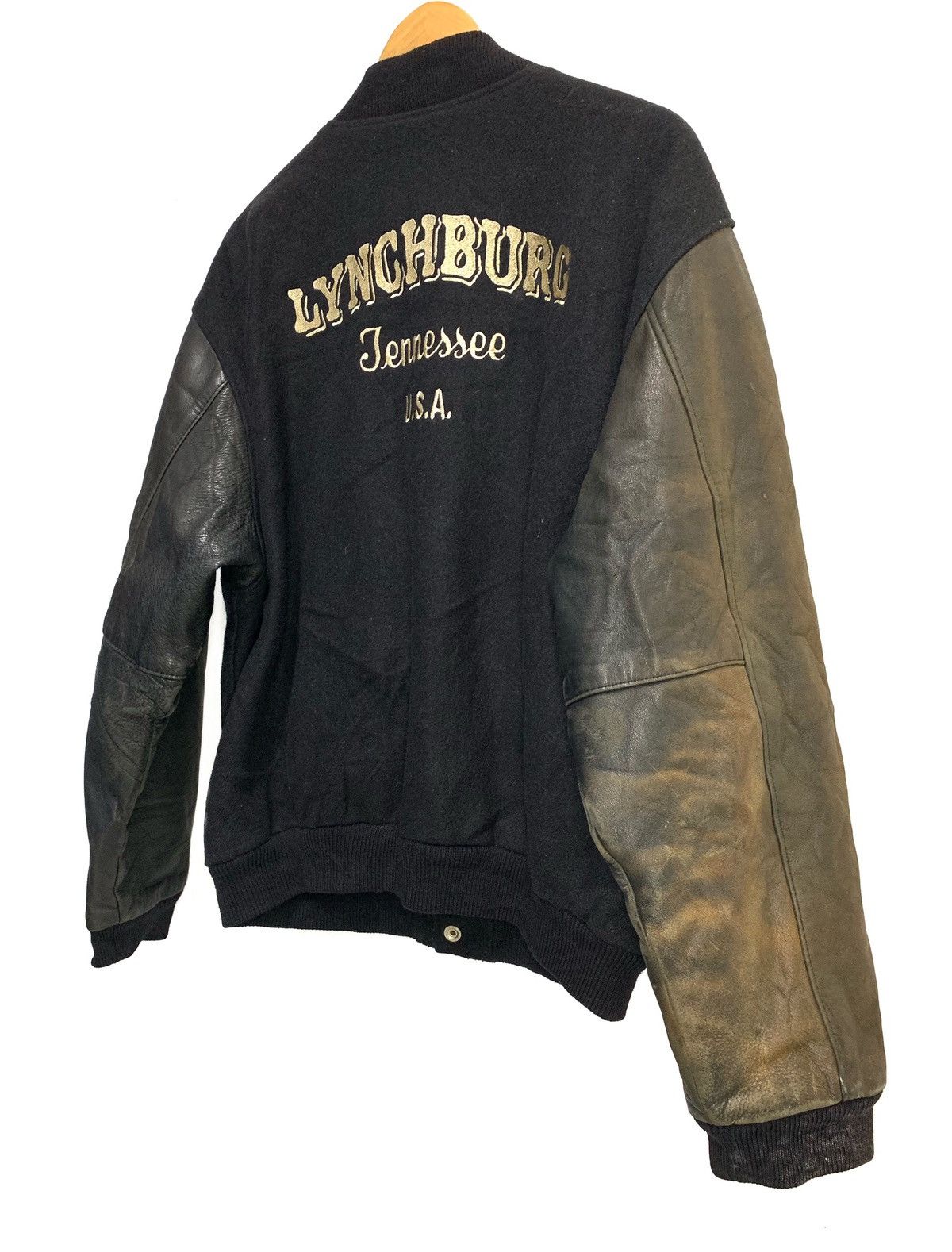 Golden Bear Vintage Golden Bear X Jack Daniel's 🇺🇸 Varsity Jacket Size US L / EU 52-54 / 3 - 6 Thumbnail