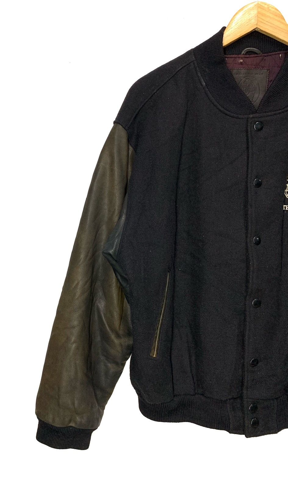 Golden Bear Vintage Golden Bear X Jack Daniel's 🇺🇸 Varsity Jacket Size US L / EU 52-54 / 3 - 7 Thumbnail