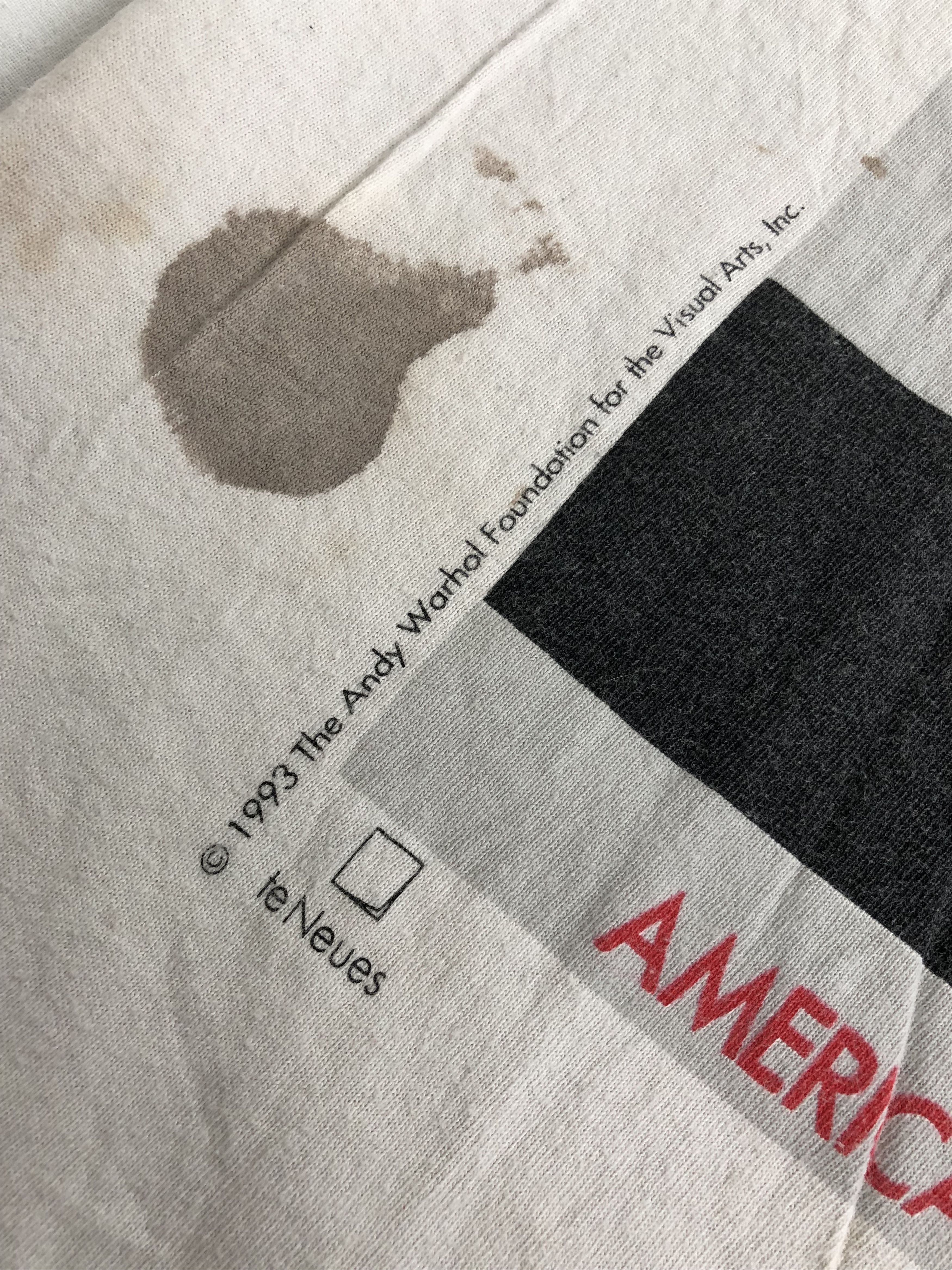 Vintage Vintage 1993 Andy Warhol Pepsi Cola (Jean-Michel Basquiat) Size US XL / EU 56 / 4 - 6 Thumbnail