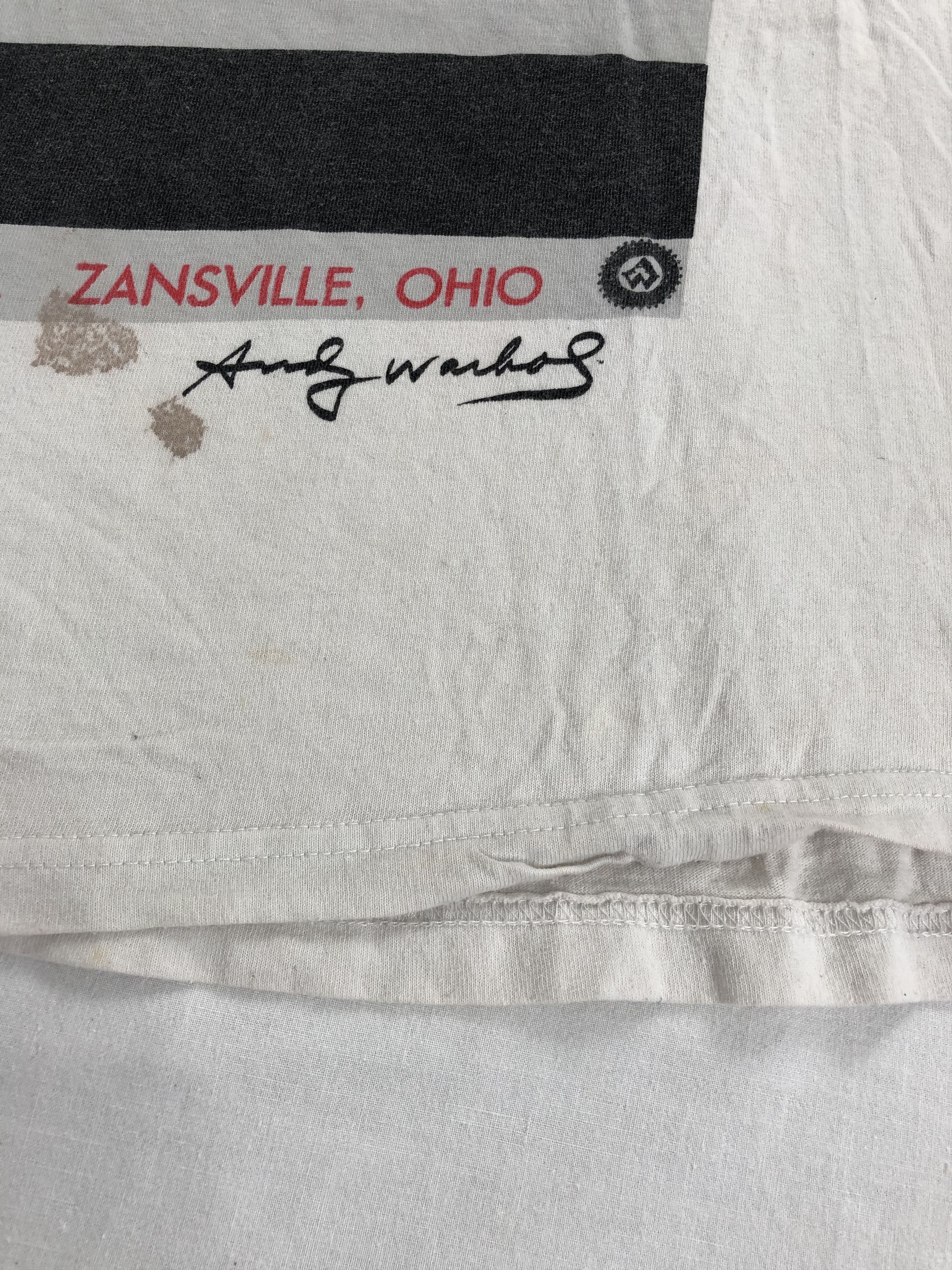 Vintage Vintage 1993 Andy Warhol Pepsi Cola (Jean-Michel Basquiat) Size US XL / EU 56 / 4 - 8 Thumbnail